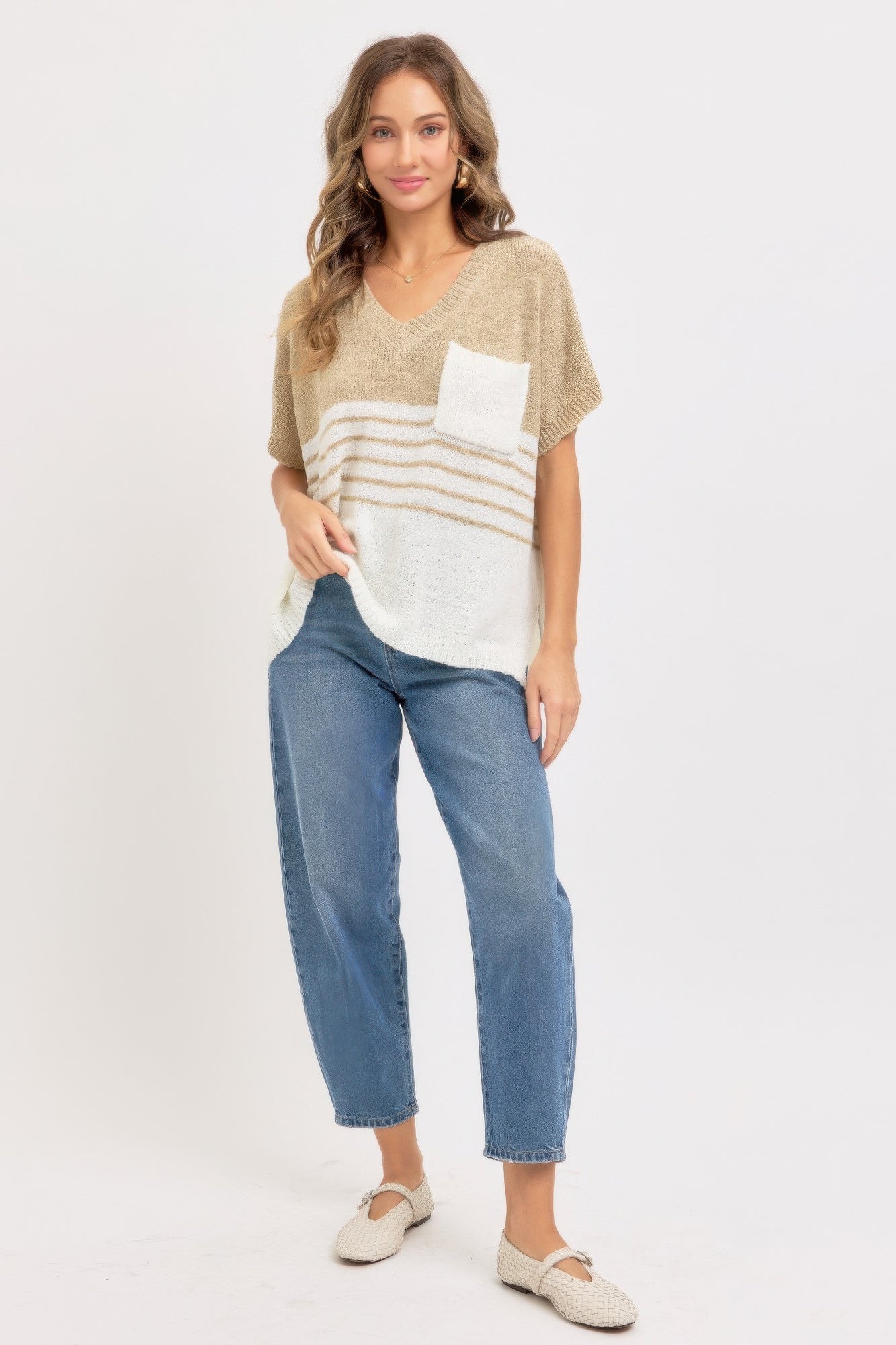 Casual Oversized Knit Top product image
