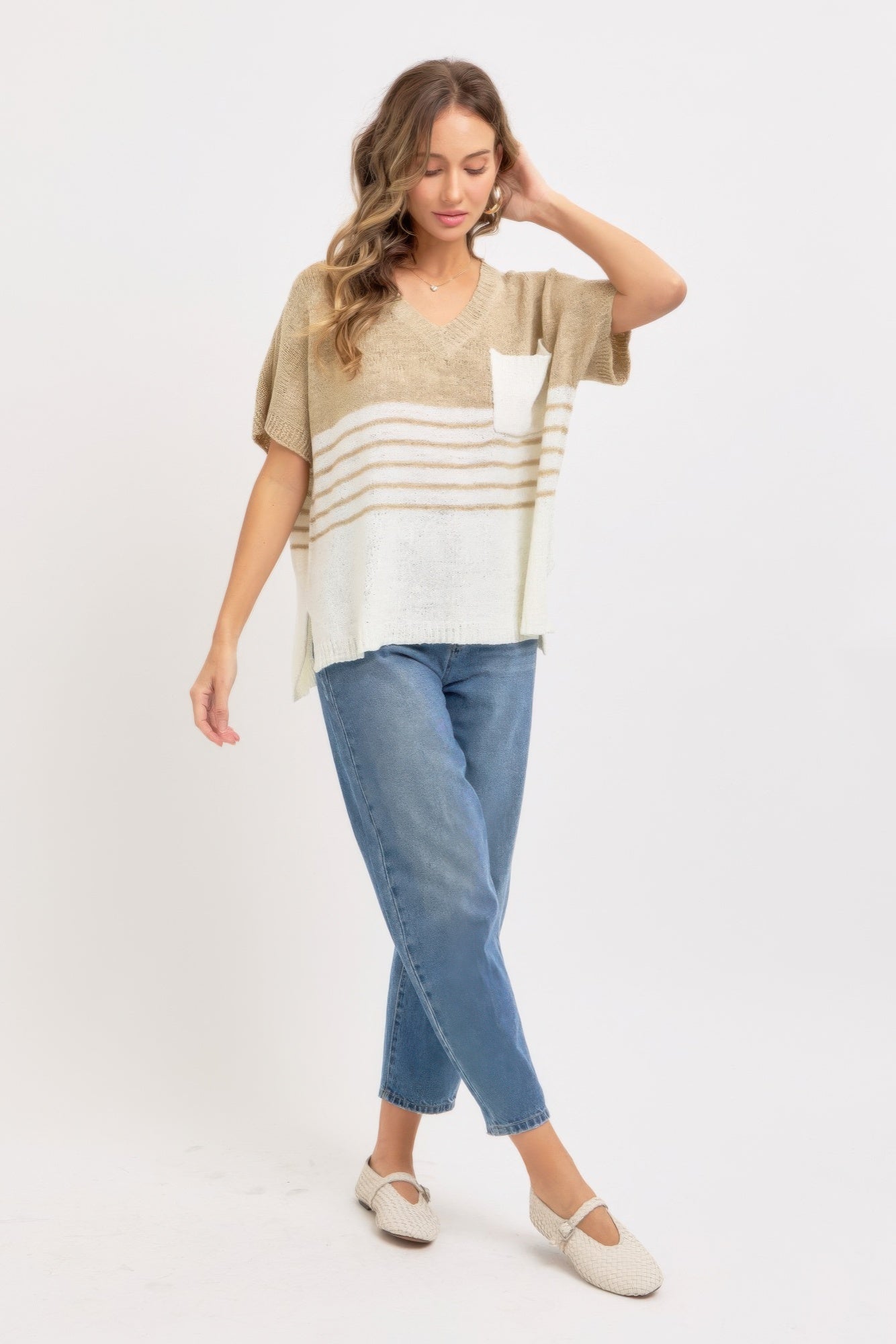 Casual Oversized Knit Top product image