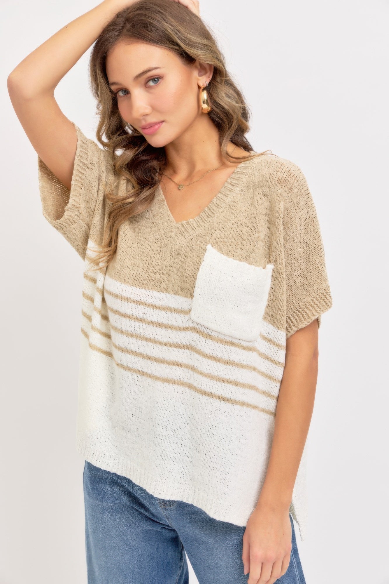 Casual Oversized Knit Top product image