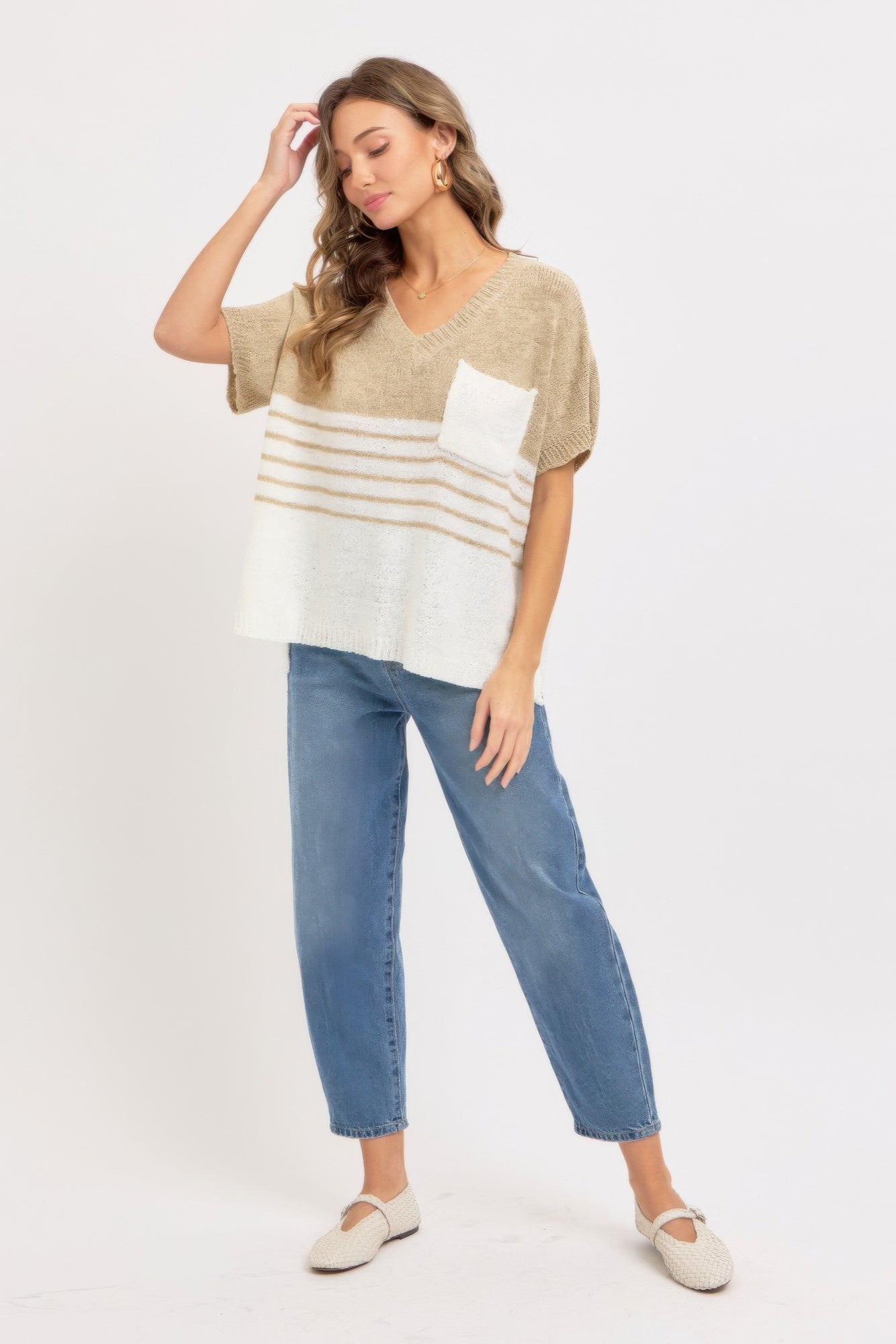 Casual Oversized Knit Top product image
