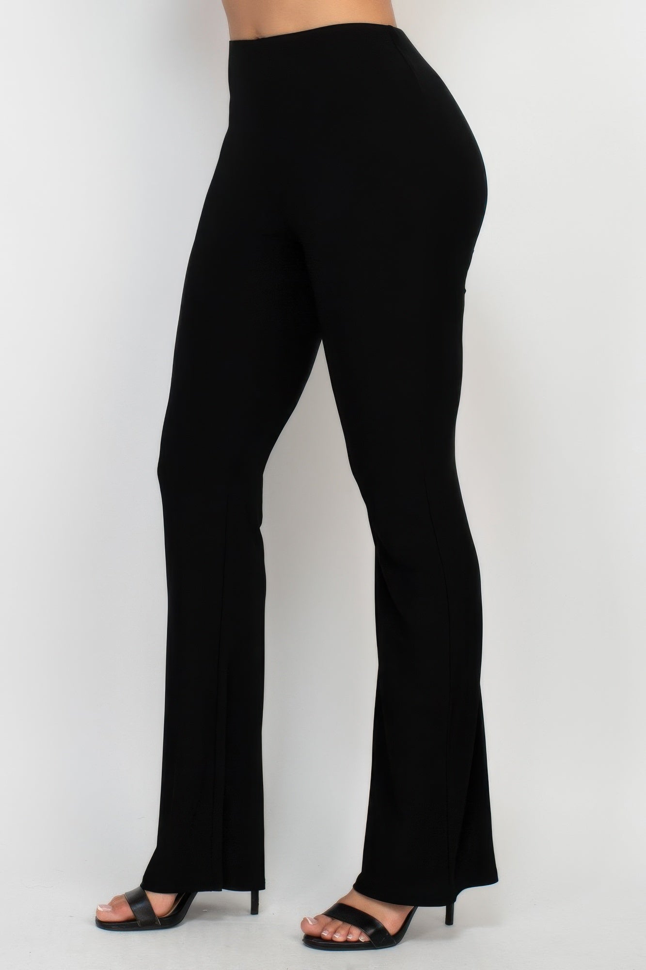 Fit And Flare Elastic Casual Pants product image