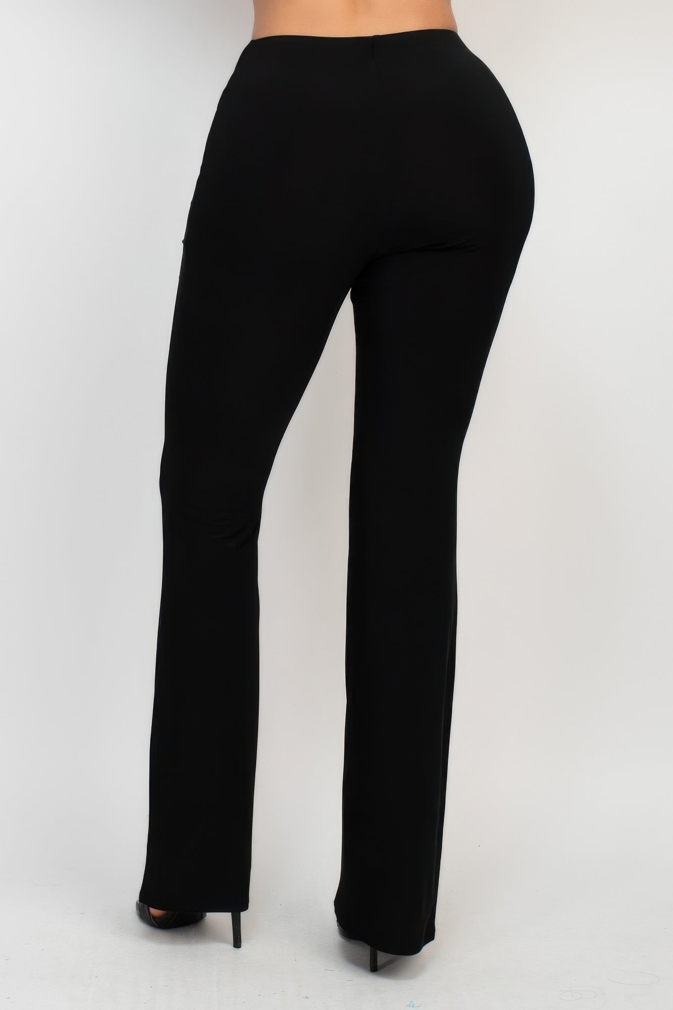 Fit And Flare Elastic Casual Pants product image