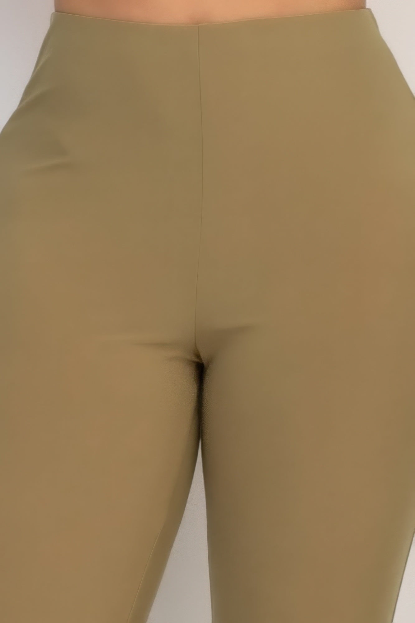 Fit And Flare Elastic Casual Pants product image