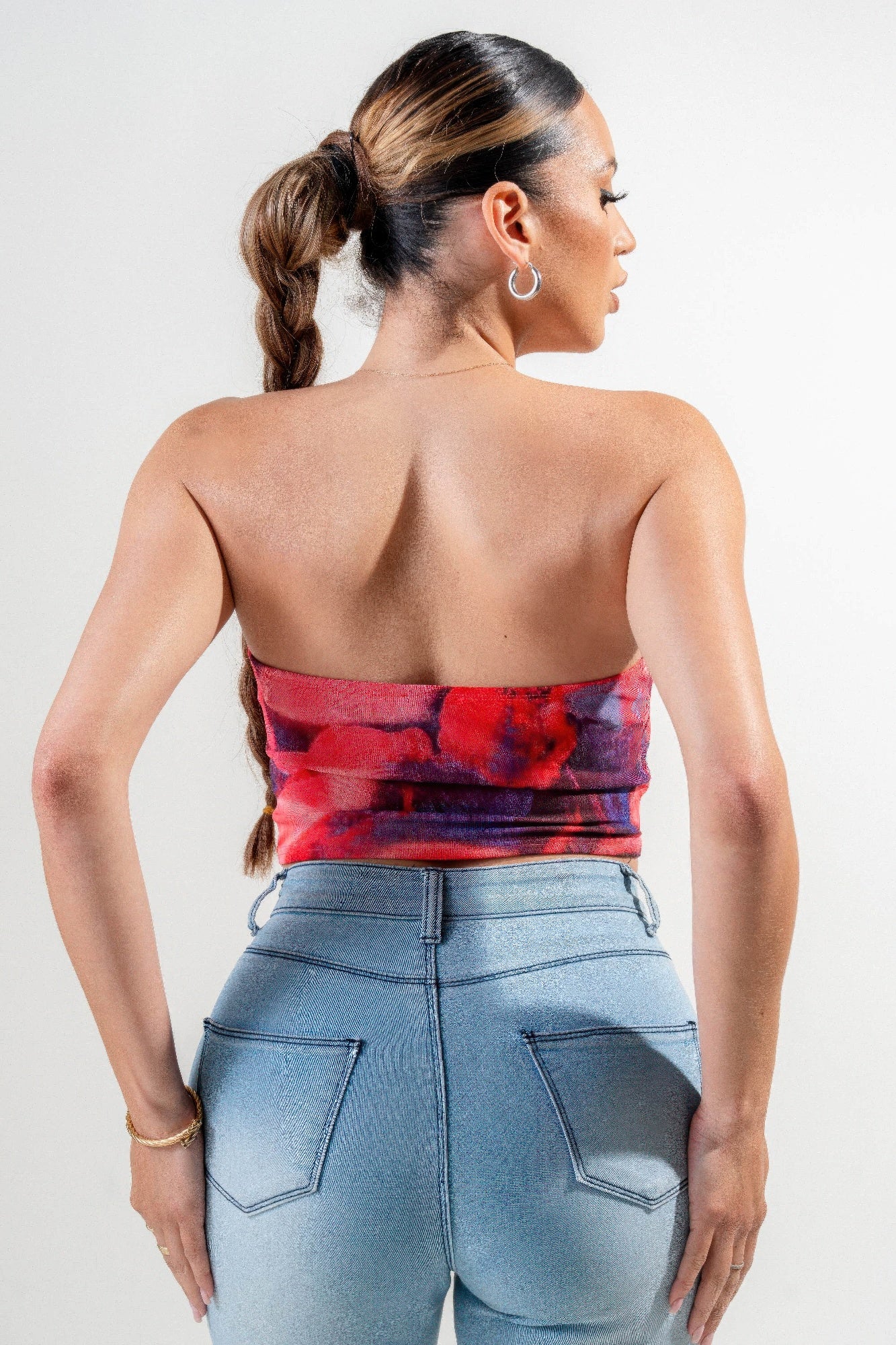 Mesh Print Top product image