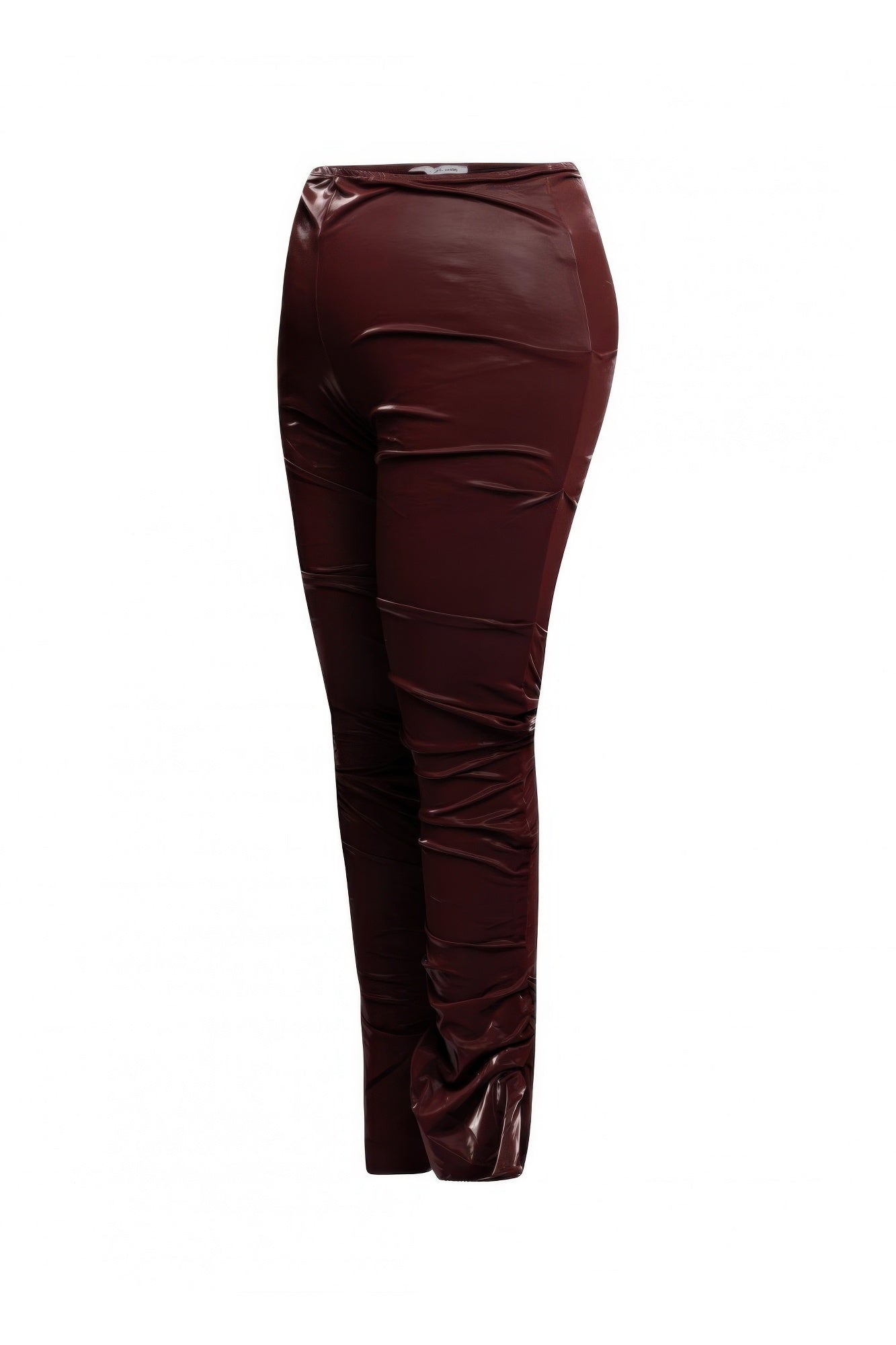 Velvet Pu Ruched Pants product image