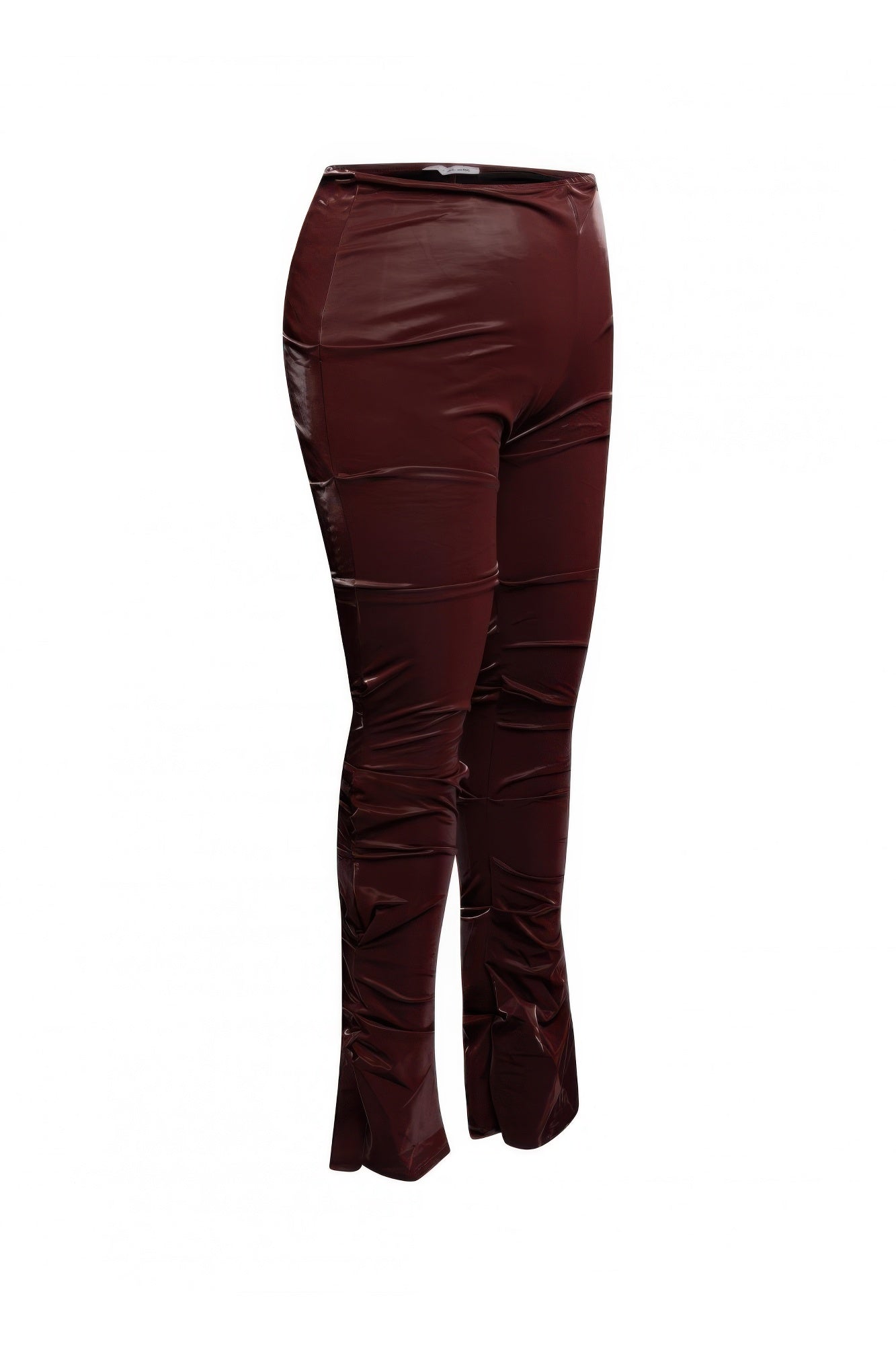 Velvet Pu Ruched Pants product image