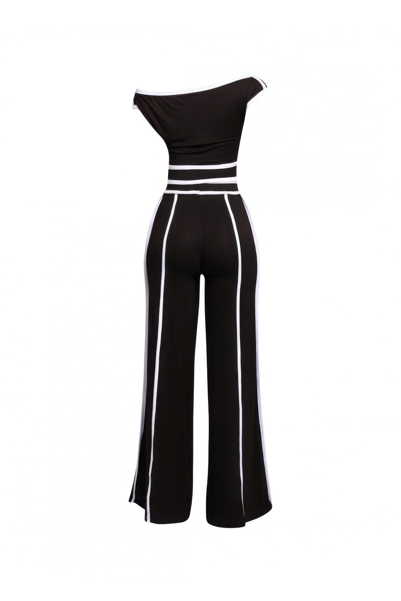 Color Contrast Detailed Off Shoulder Set product image