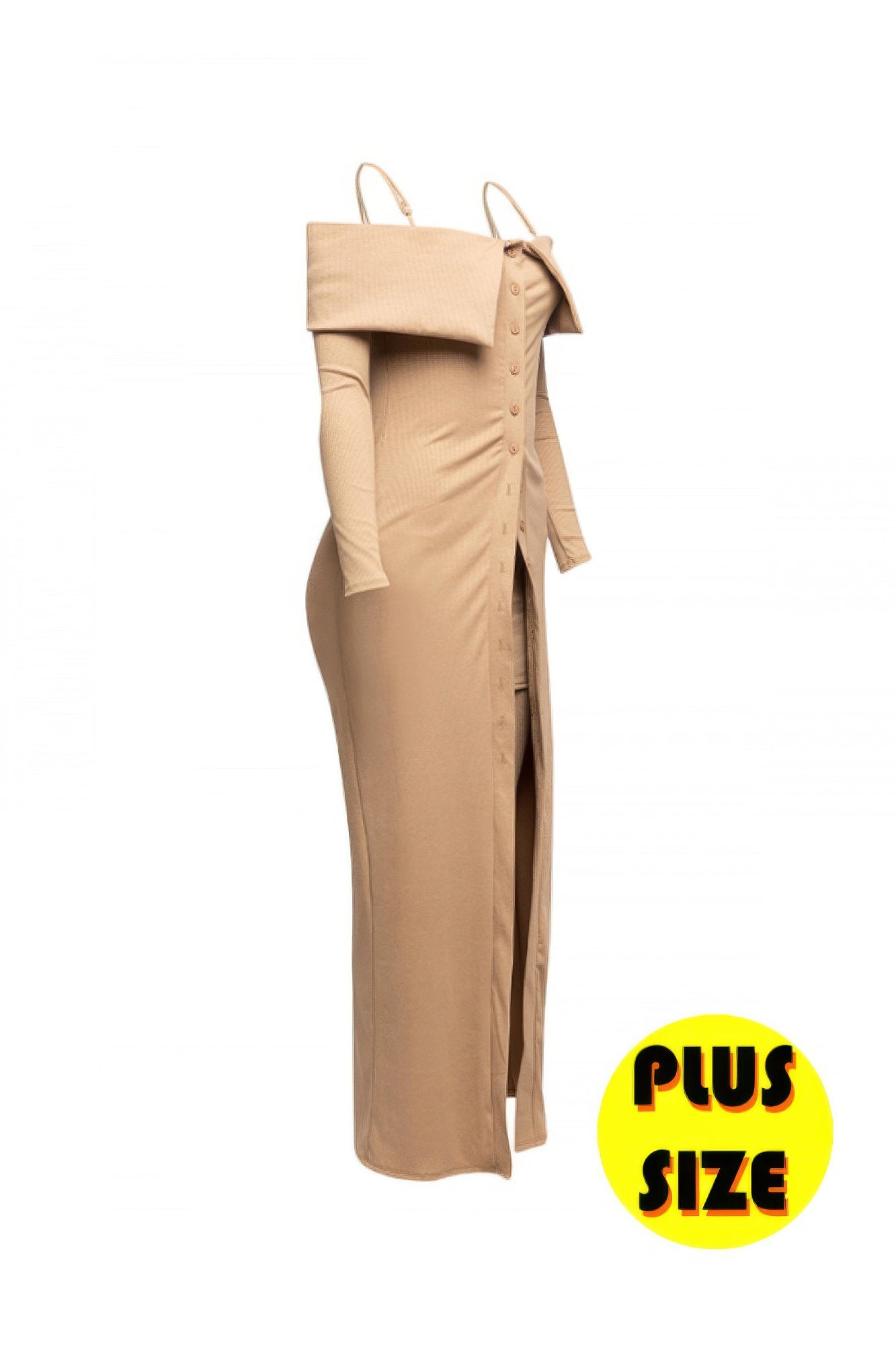 Plus Size Long Length Top & Skirt Leggings Set product image