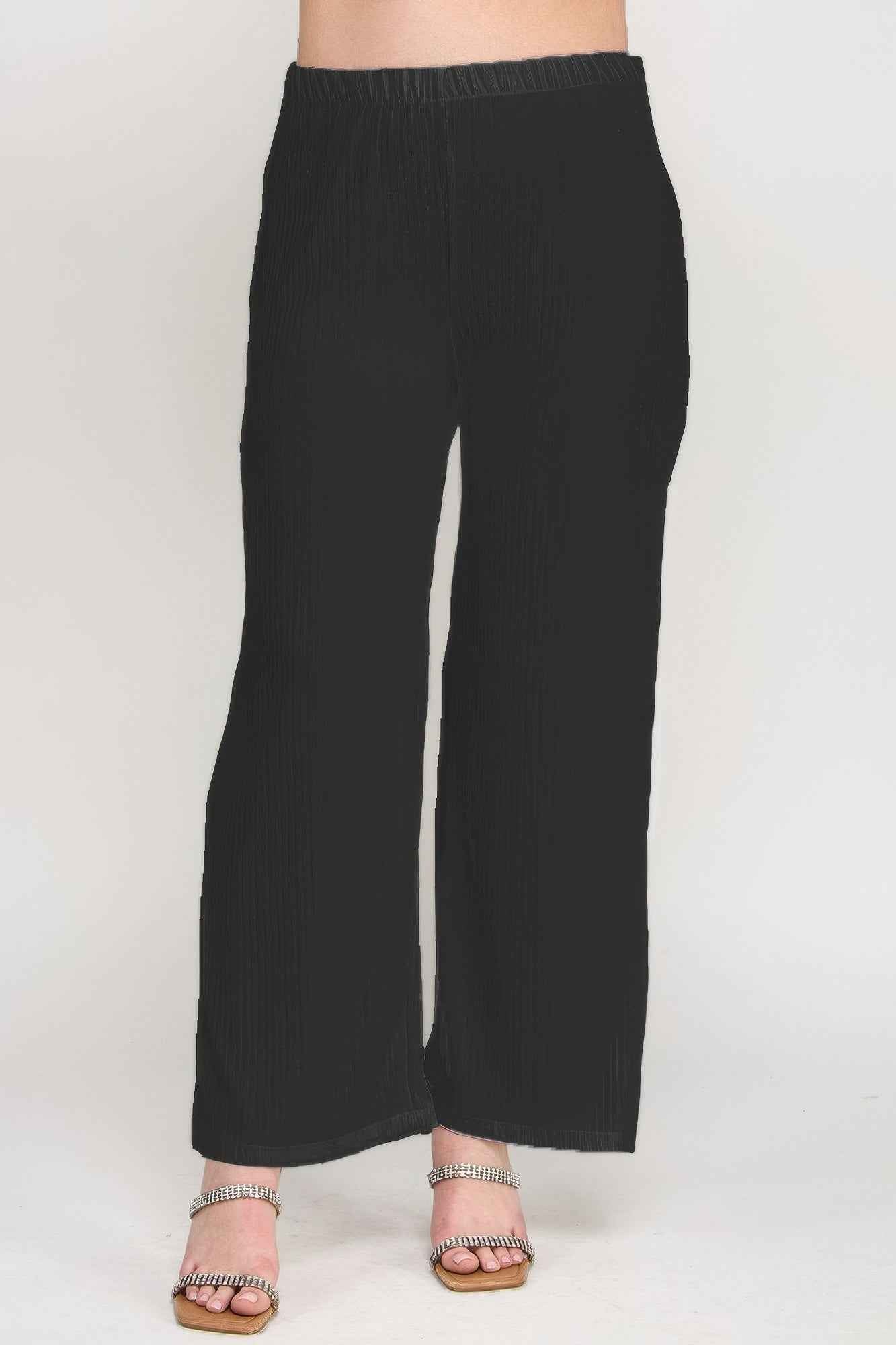 Plus Size Crinkle Knit Pants Plus Size Crinkle Knit Pants