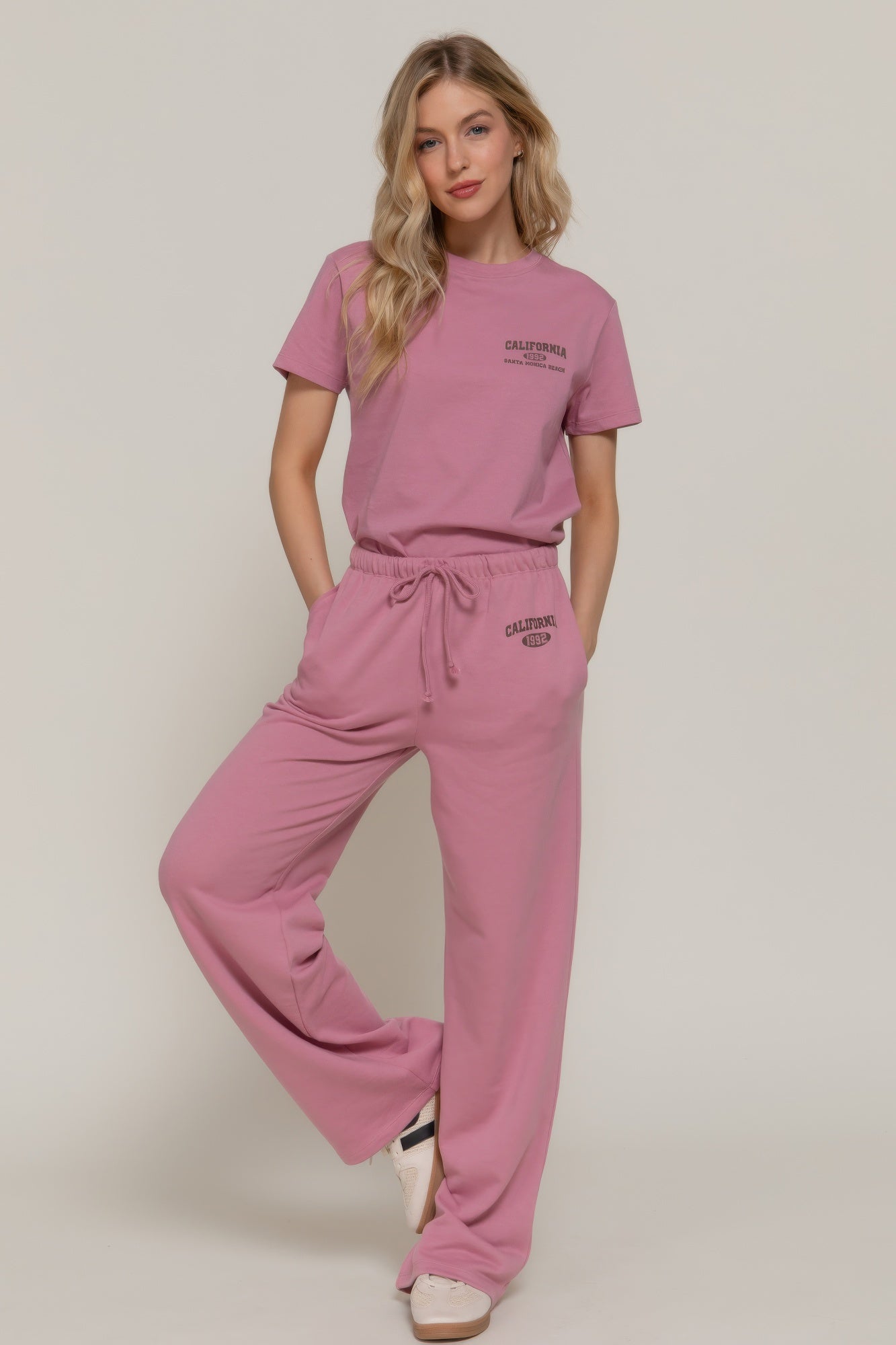 Waistband Print Detail Sweatpants product image