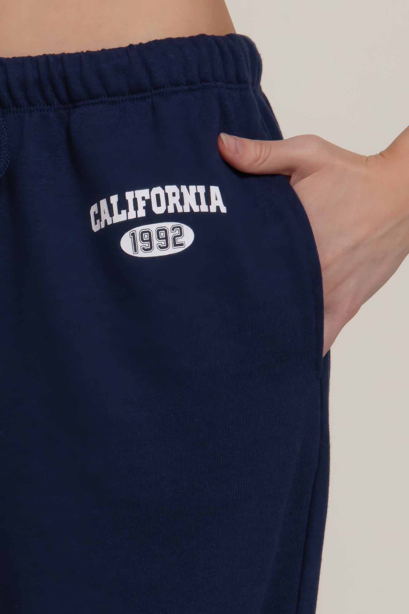 Waistband Print Detail Sweatpants product image