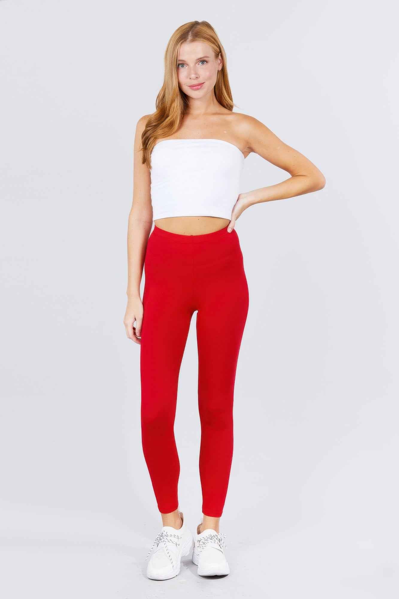 Cotton Spandex Leggings Cotton Spandex Leggings
