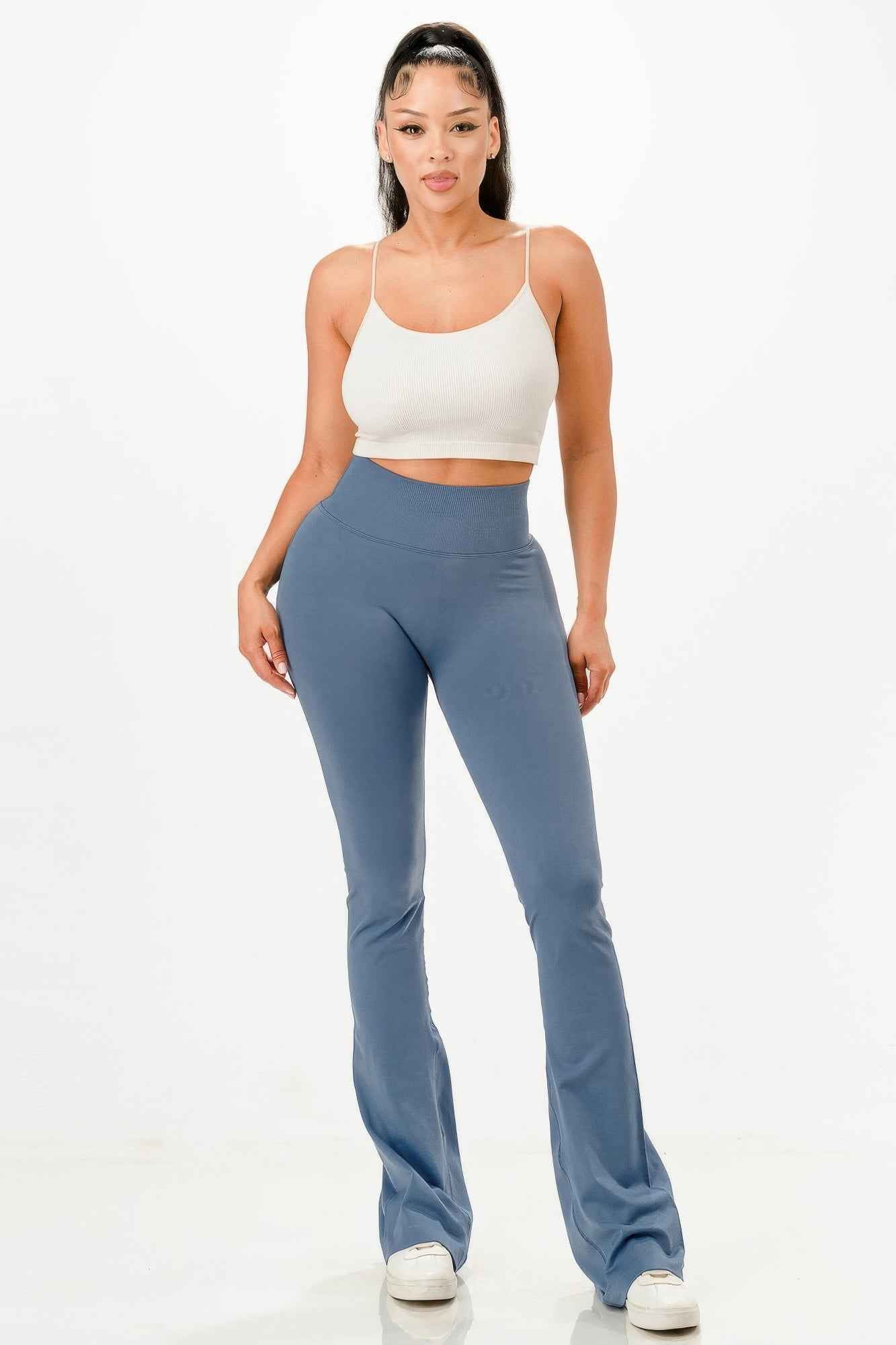 Premium Seamless Bell Bottom Work Out Flare Pants Premium Seamless Bell Bottom Work Out Flare Pants