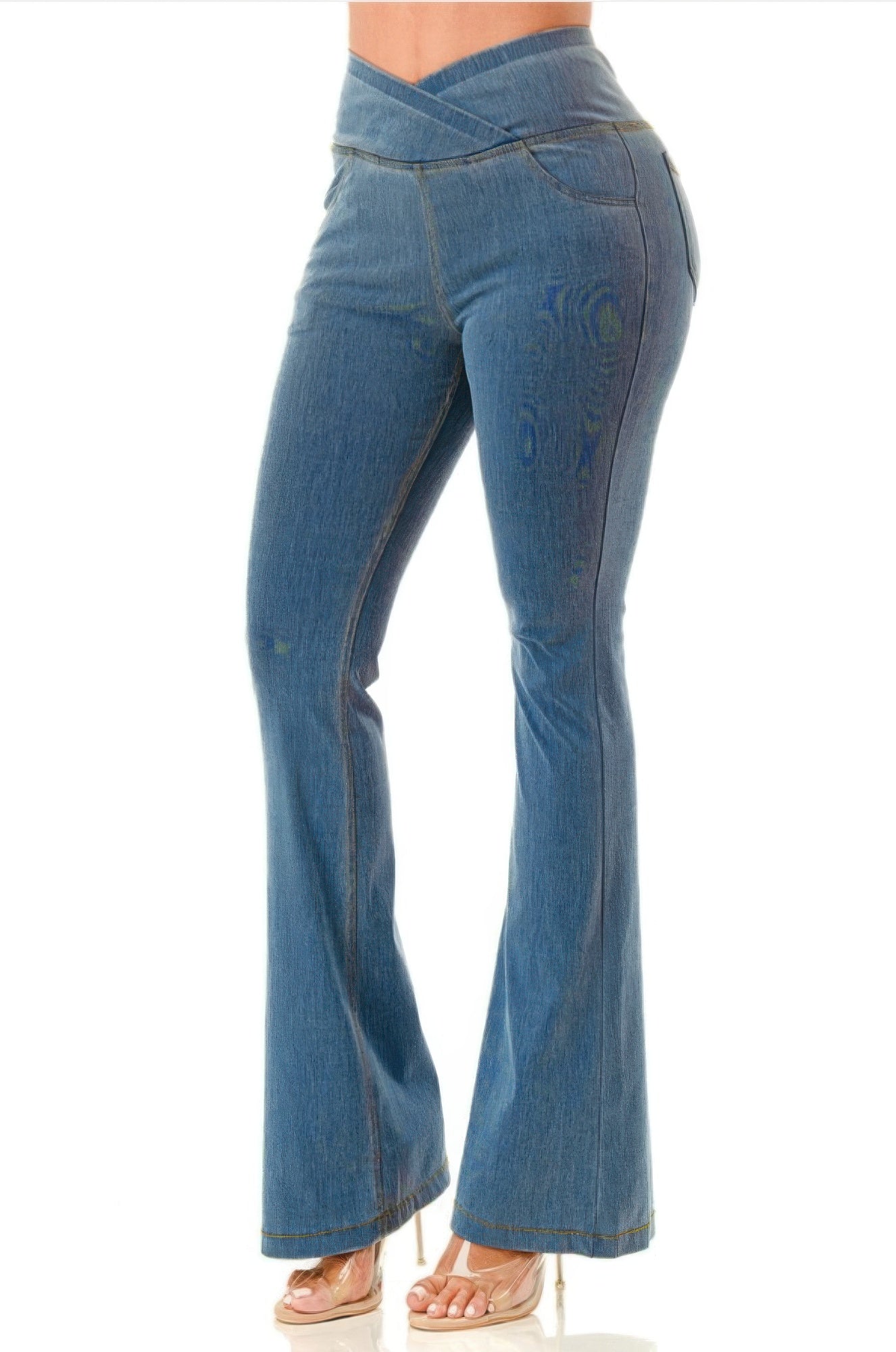 Light Weight Flare Jeans product image