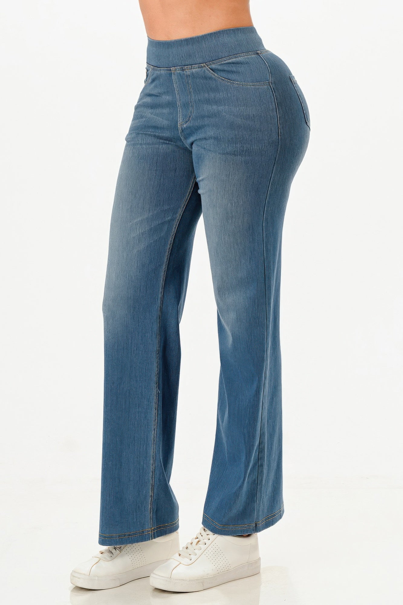 Ultra Soft Flare Baggy Jeans product image