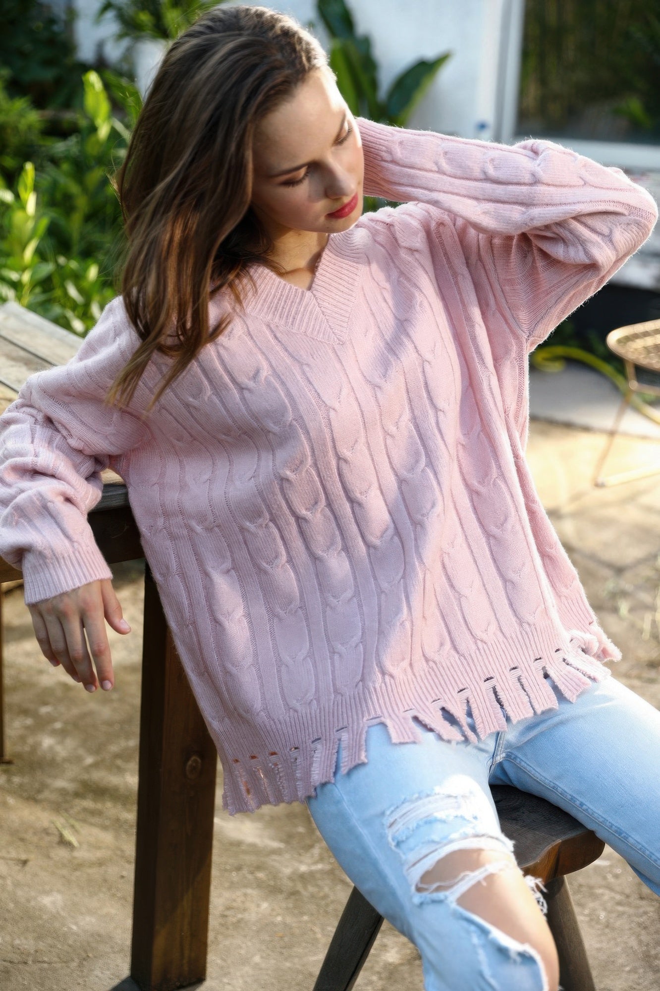 Solid Knit Sweater product image