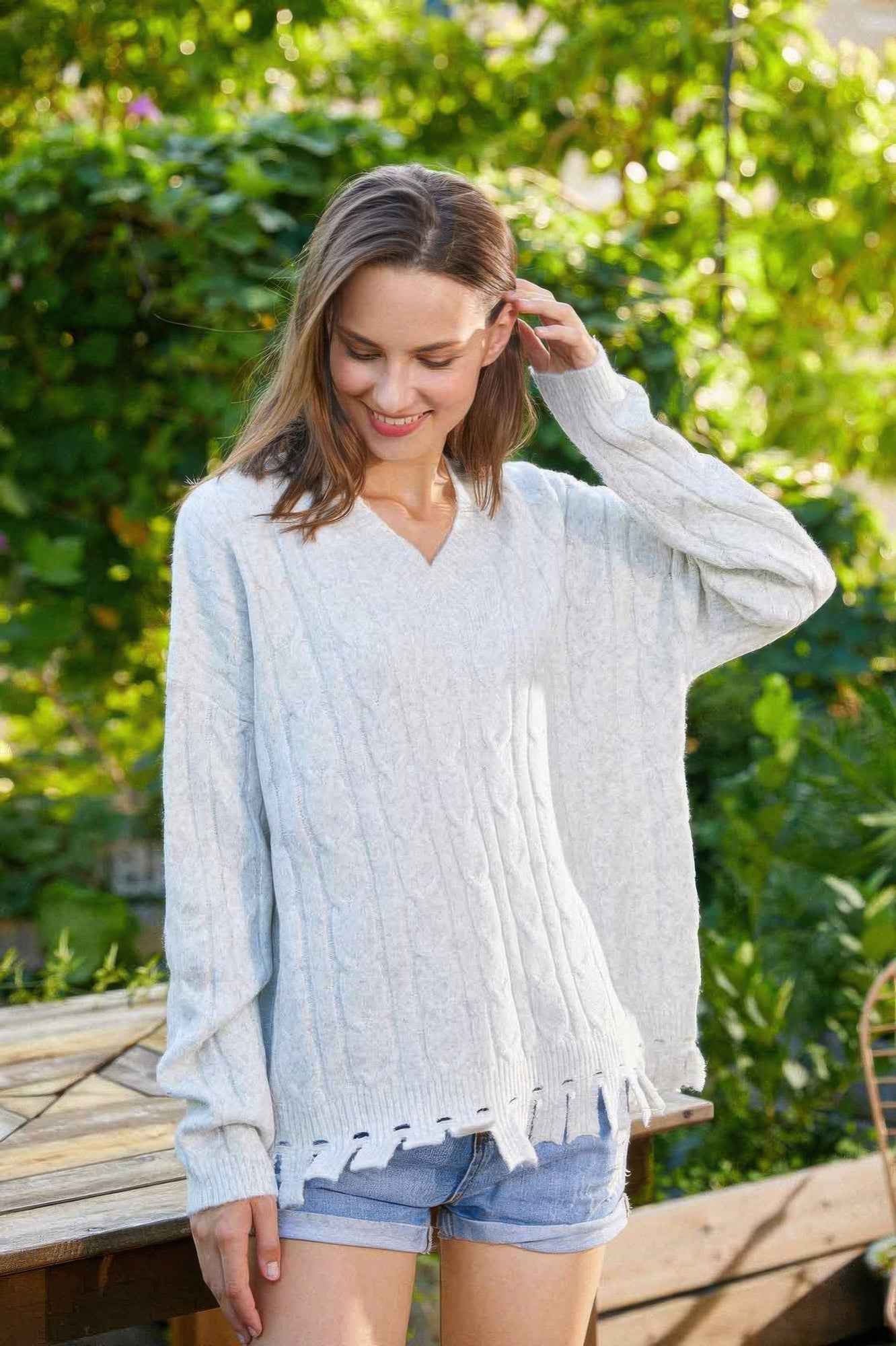Solid Knit Sweater Solid Knit Sweater
