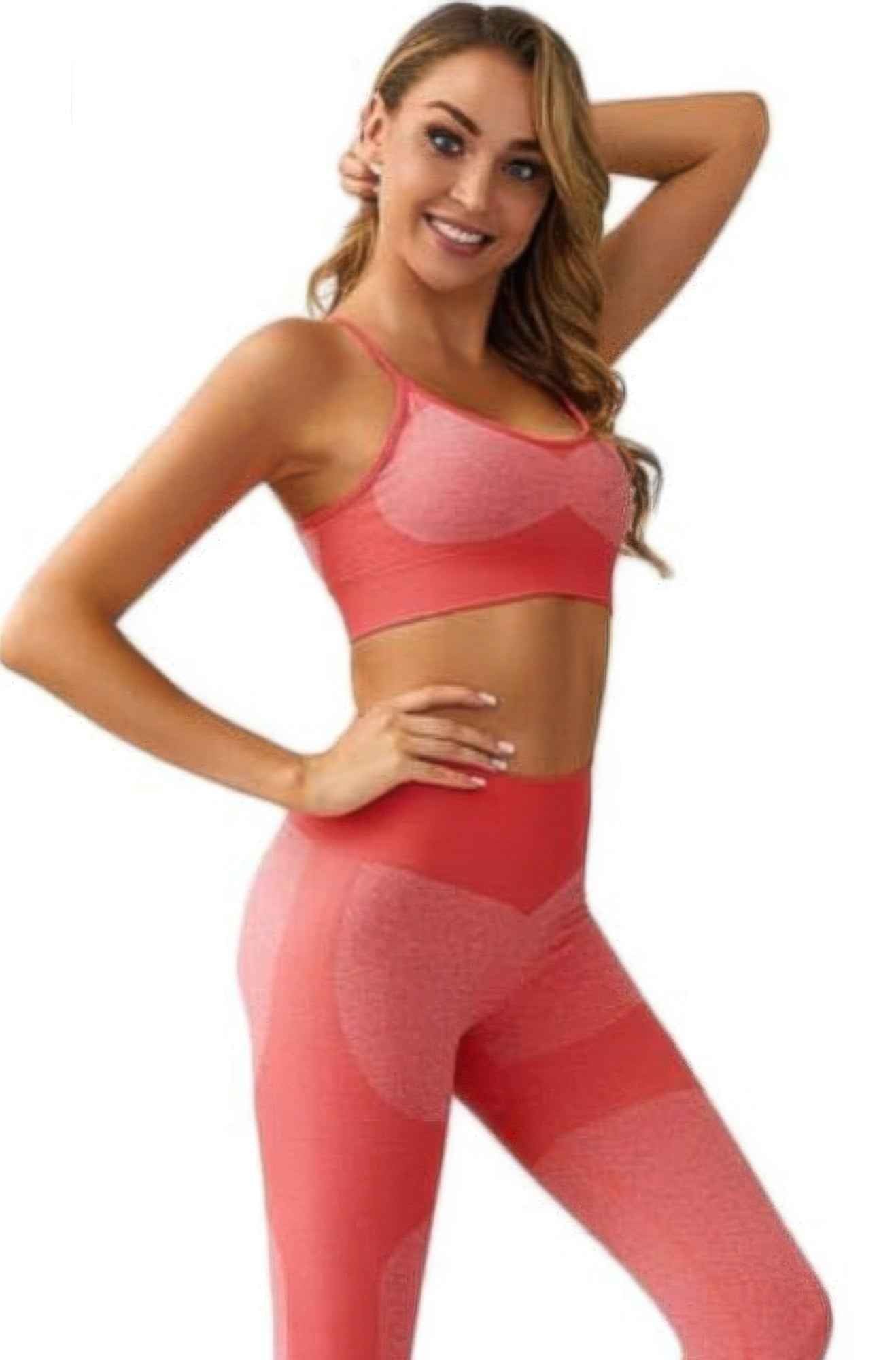 Seamless Activewear Two Piece Set Seamless Activewear Two Piece Set