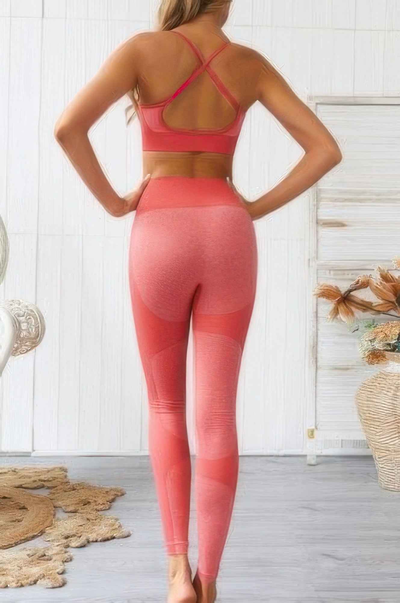 Seamless Activewear Two Piece Set Seamless Activewear Two Piece Set