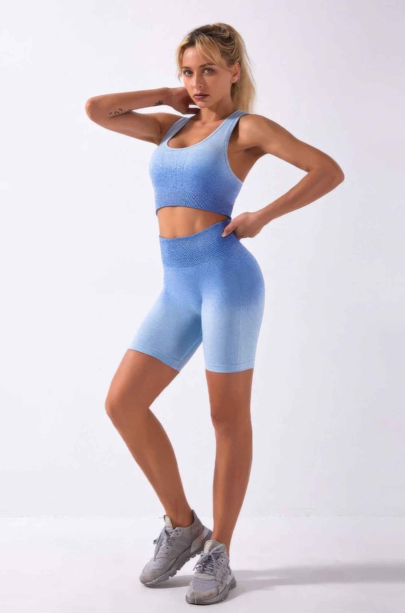 Ombre Seamless Two Piece Set Ombre Seamless Two Piece Set