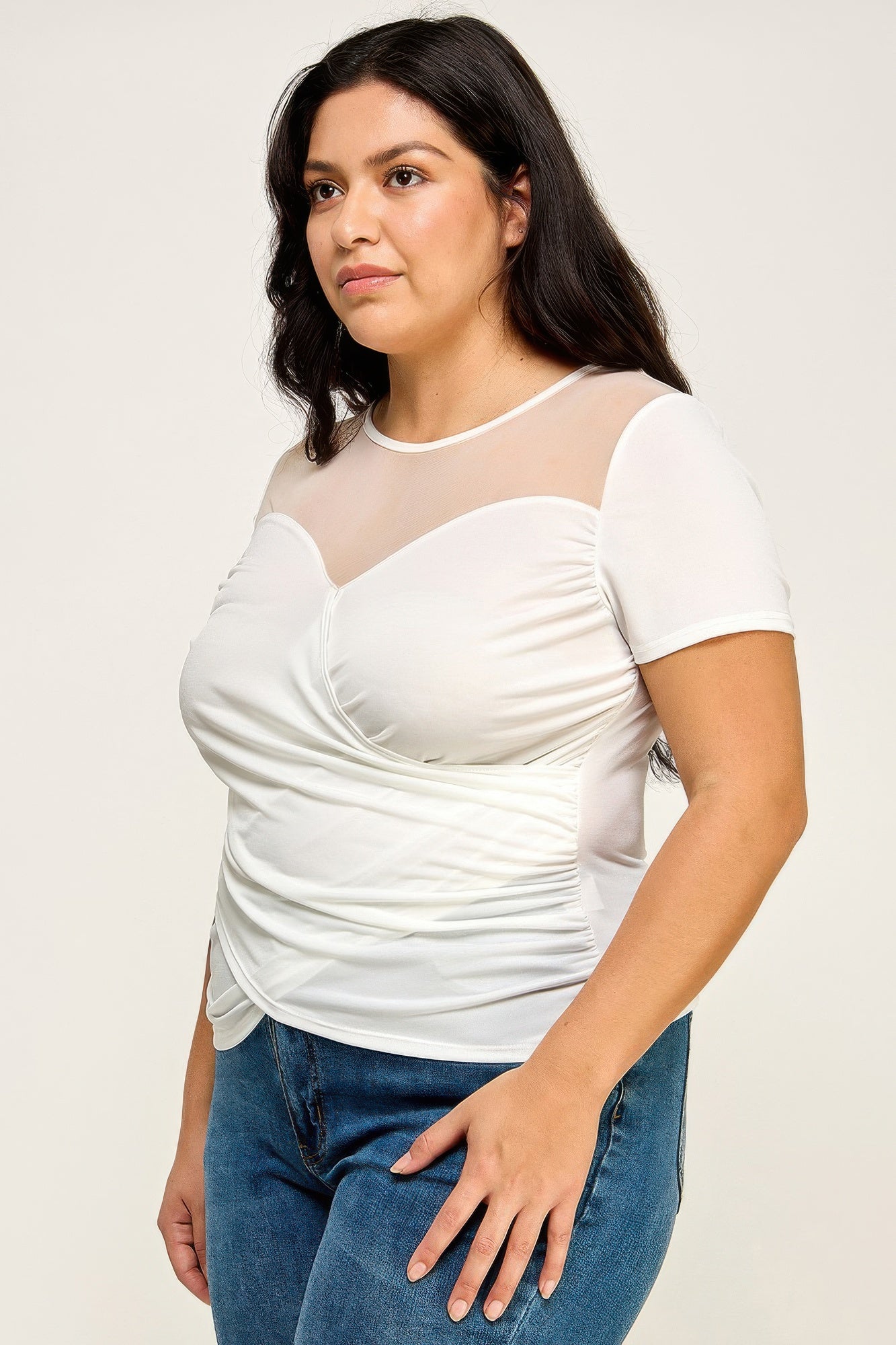 Mesh Wrap Top product image