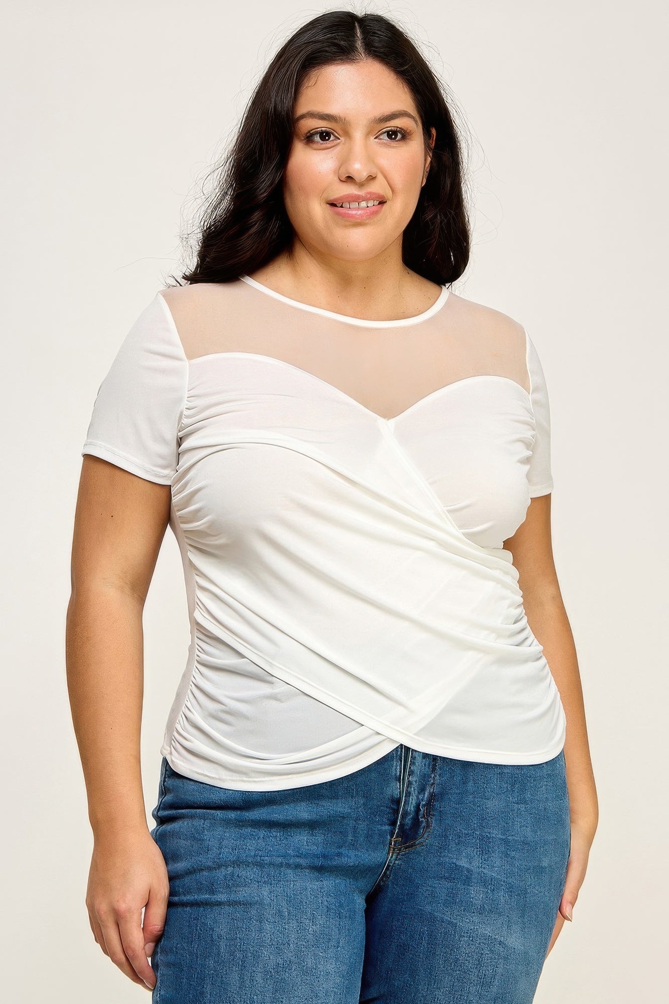 Mesh Wrap Top product image