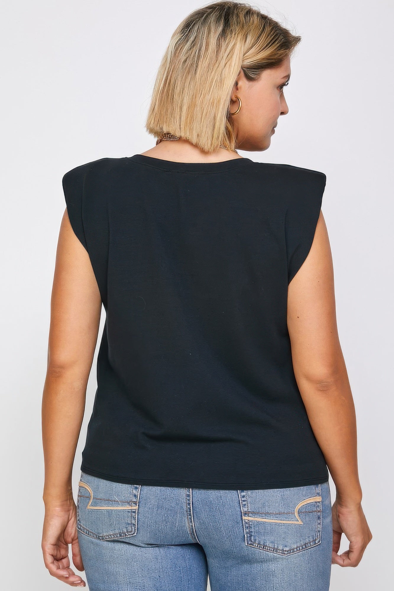 Padded Shoulder Top product image