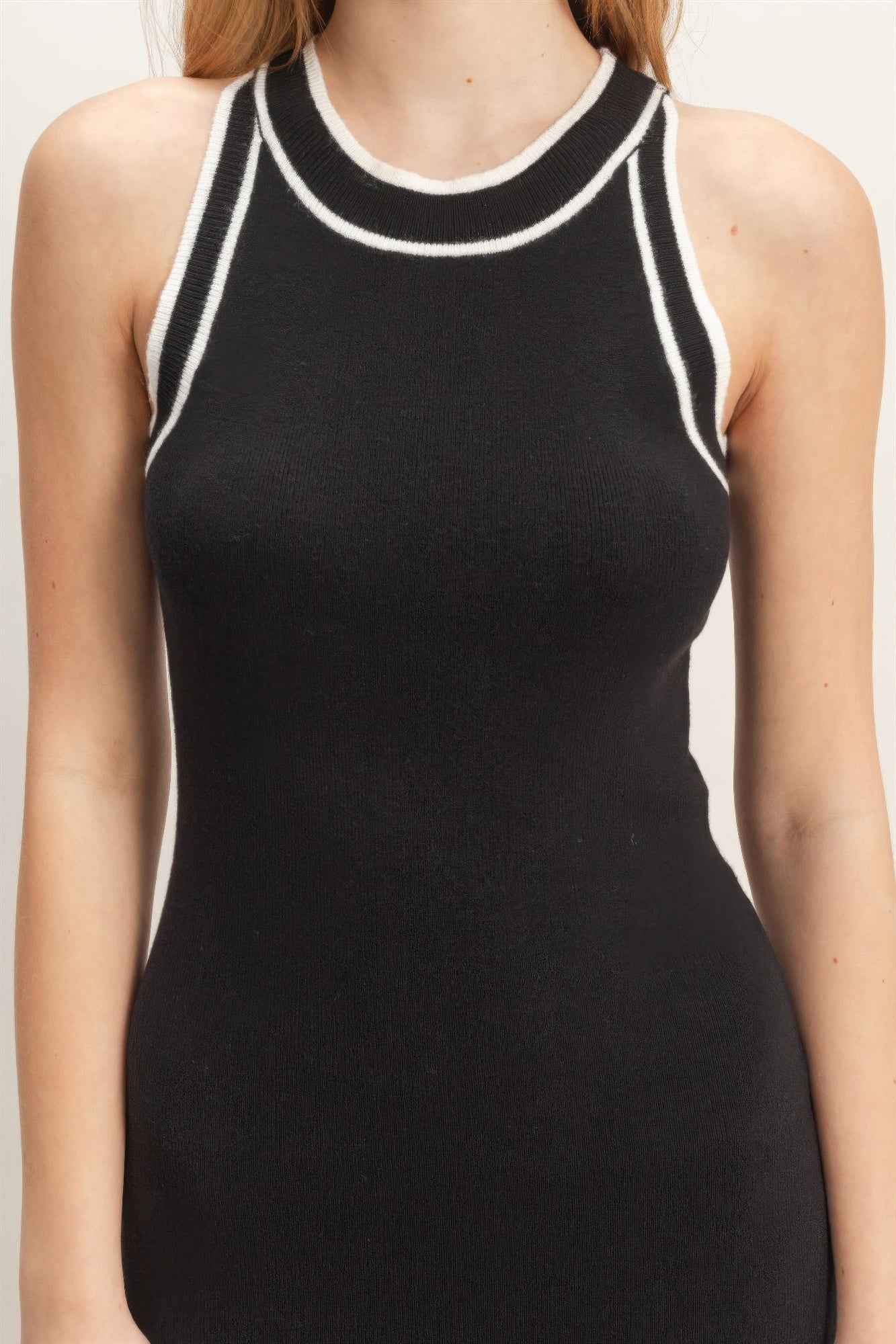 Ribbed Sleeveless Dress Ribbed Sleeveless Dress