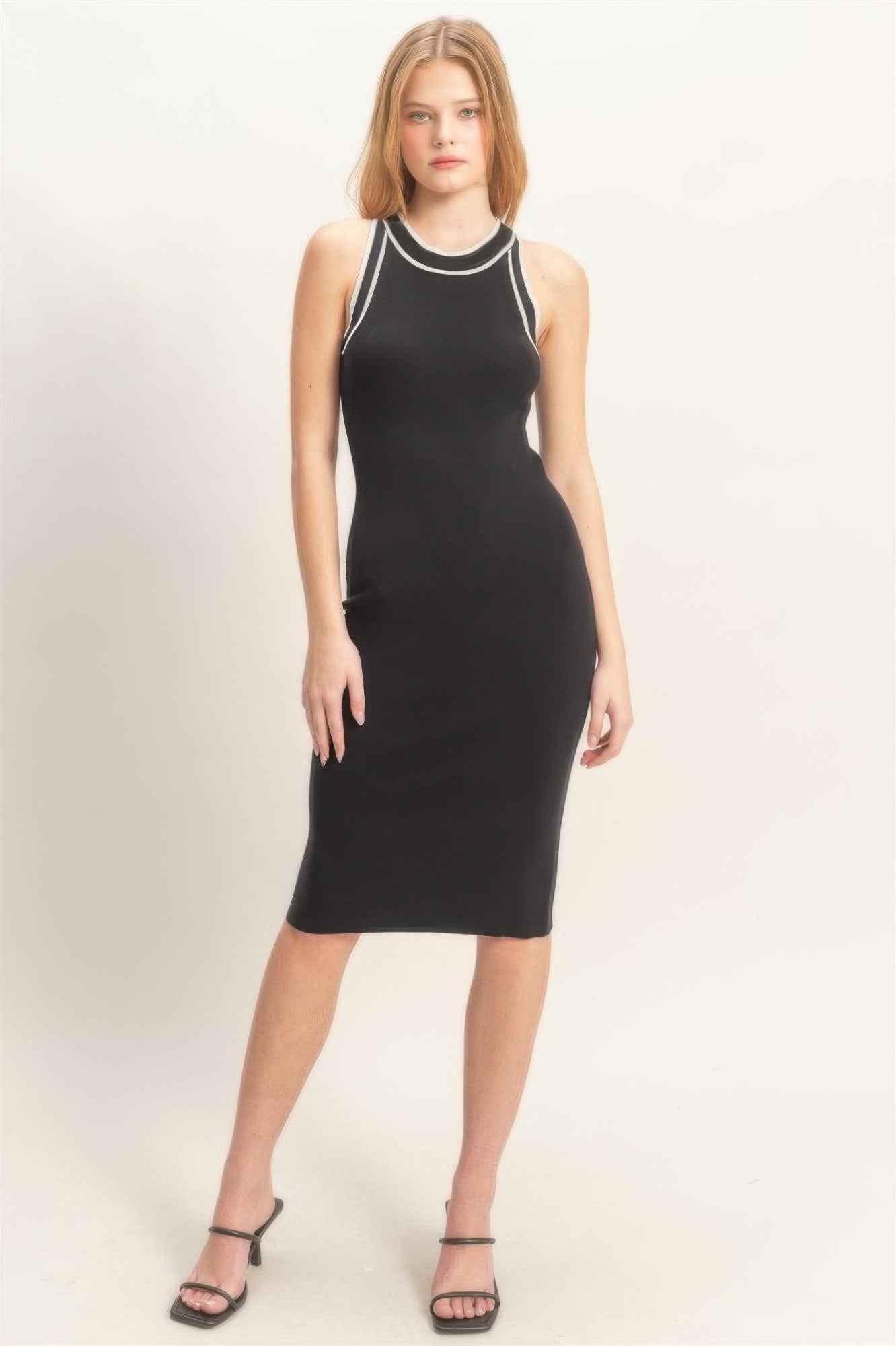 Ribbed Sleeveless Dress Ribbed Sleeveless Dress