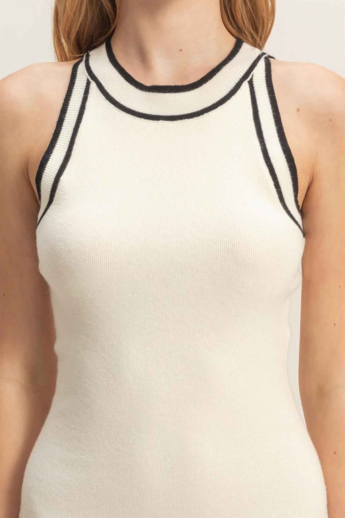 Ribbed Sleeveless Dress Ribbed Sleeveless Dress
