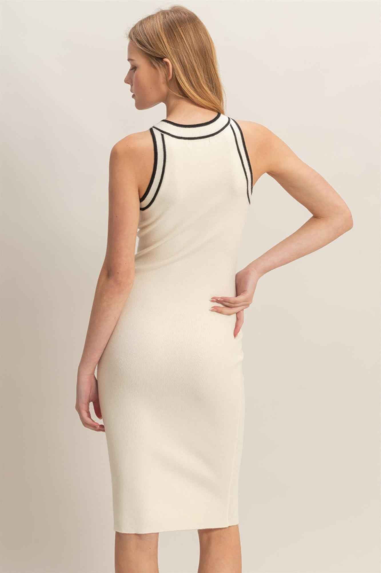 Ribbed Sleeveless Dress Ribbed Sleeveless Dress