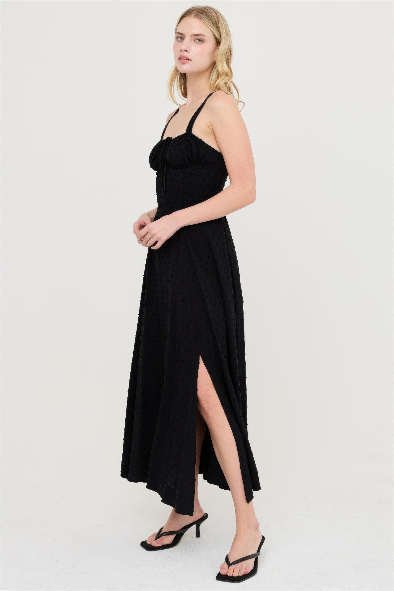 Boned Tie-back Dress product image