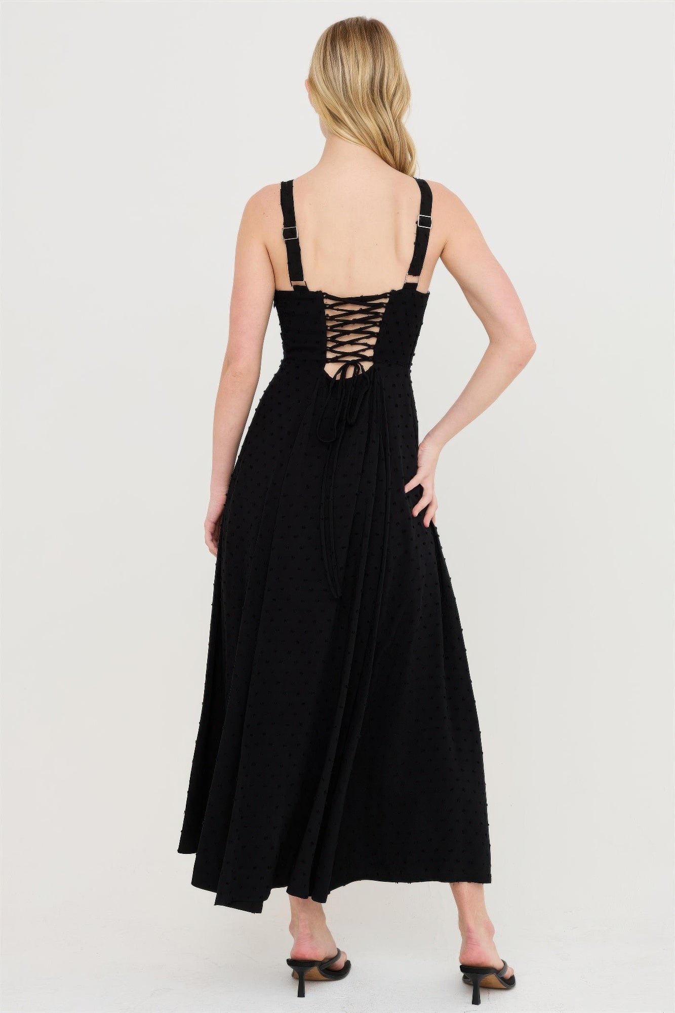 Boned Tie-back Dress product image