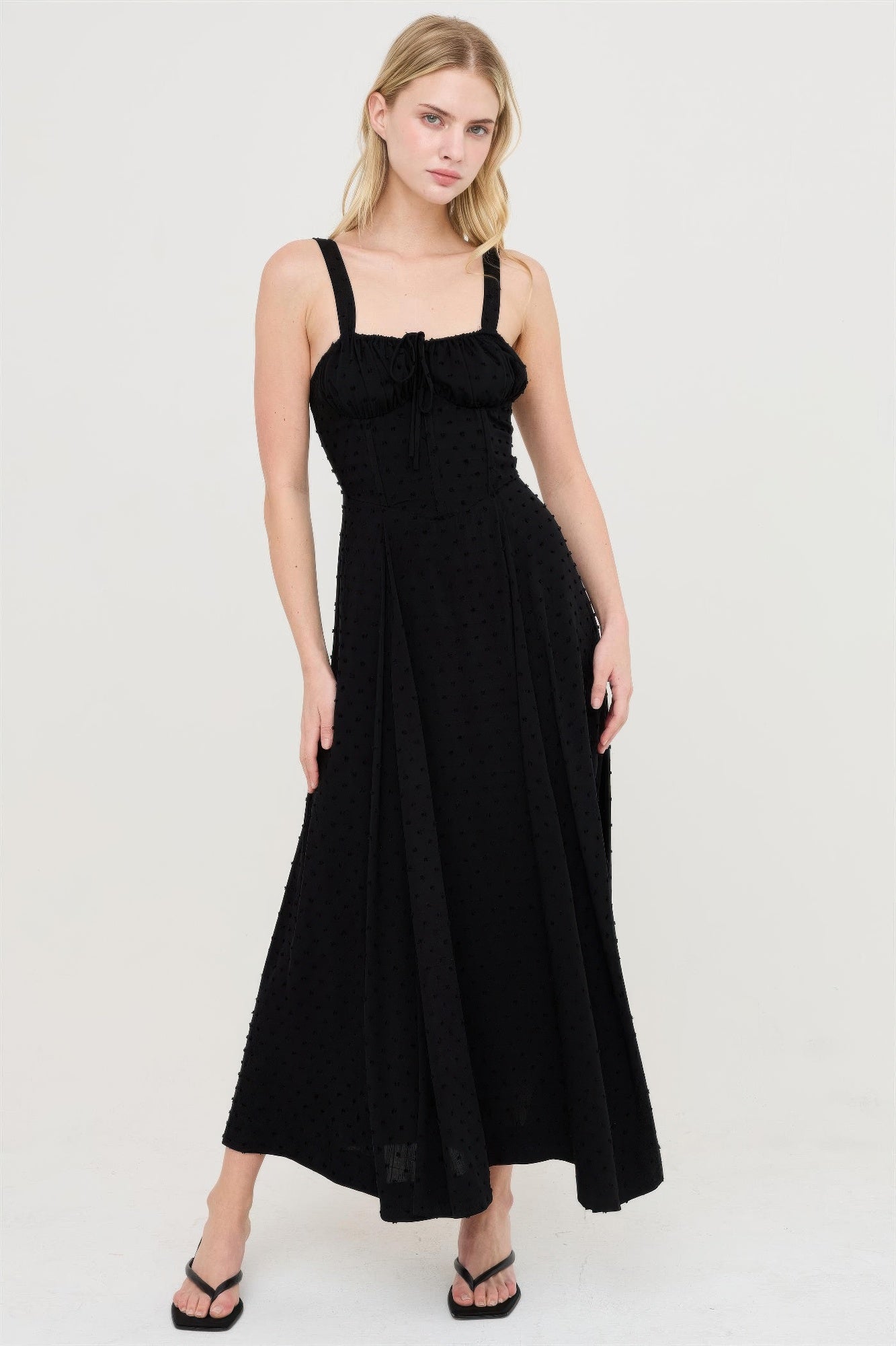 Boned Tie-back Dress product image