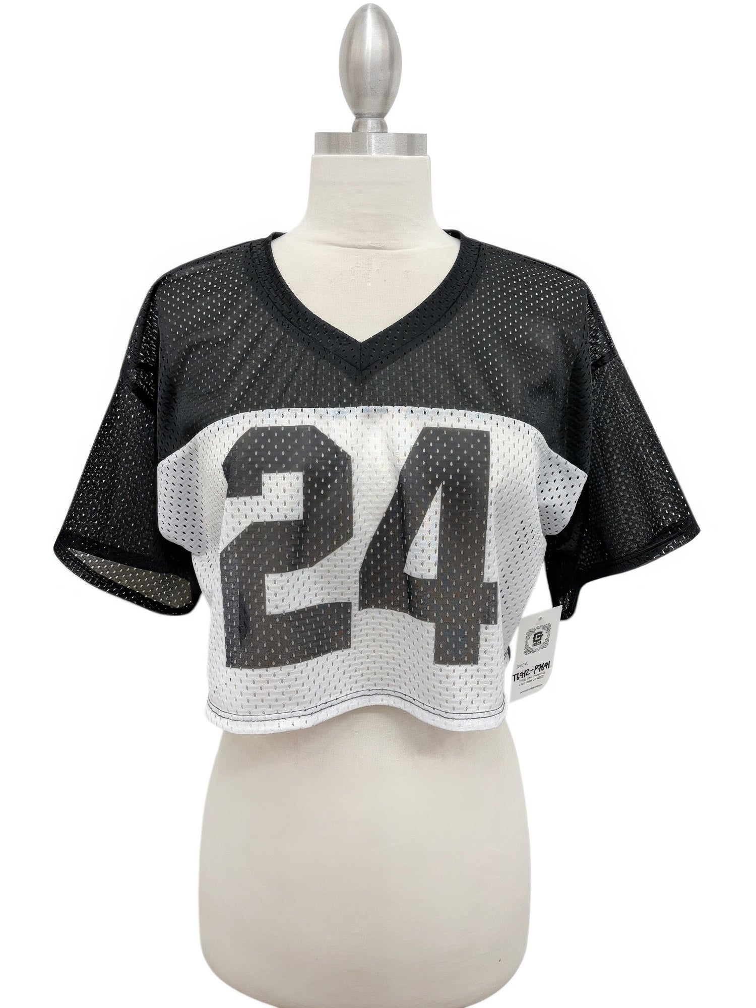 Varsity 24 Mesh Crop Jersey Top product image