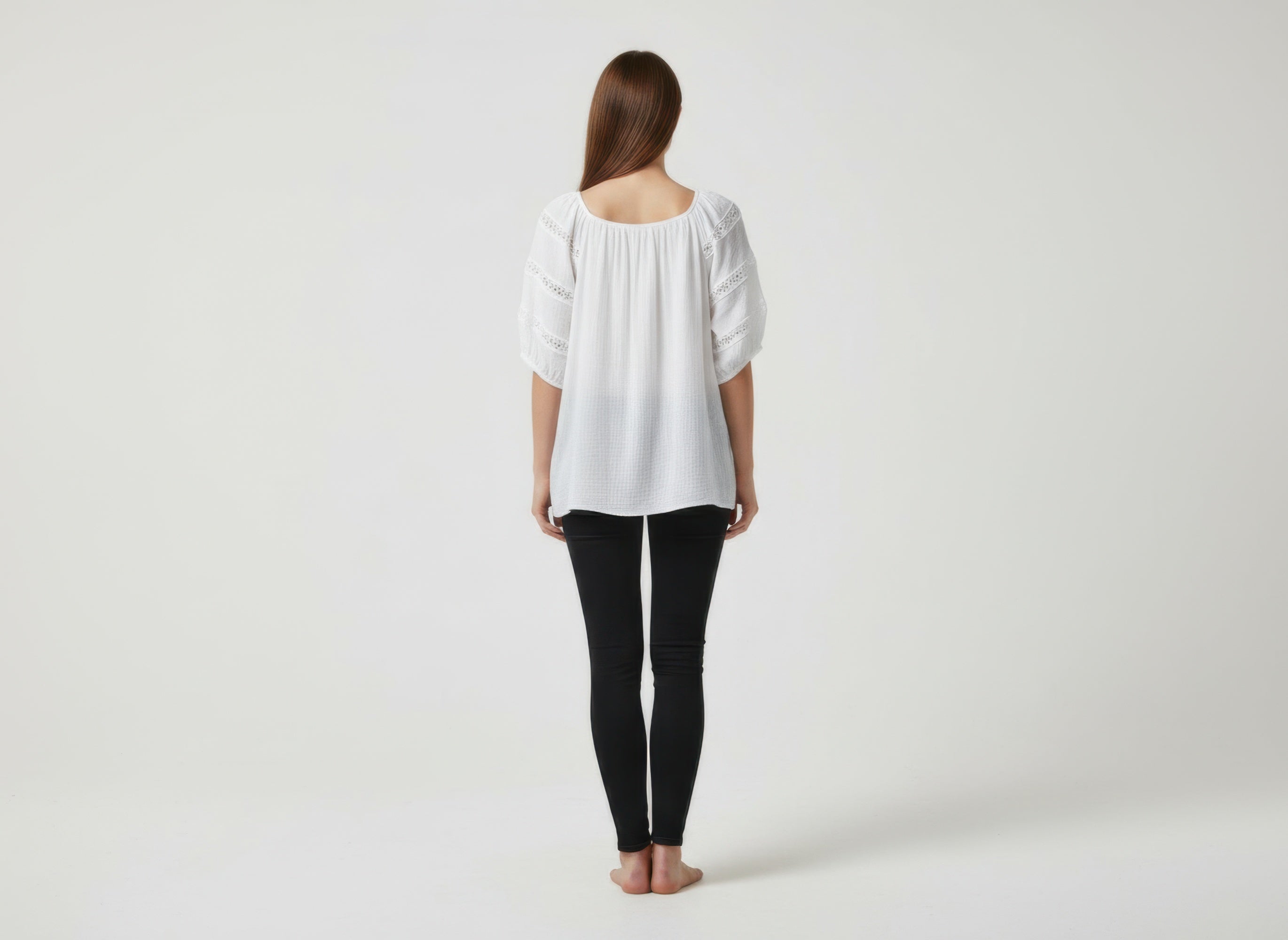 Unique Spectrum Solid Short Sleeve Blouse product image
