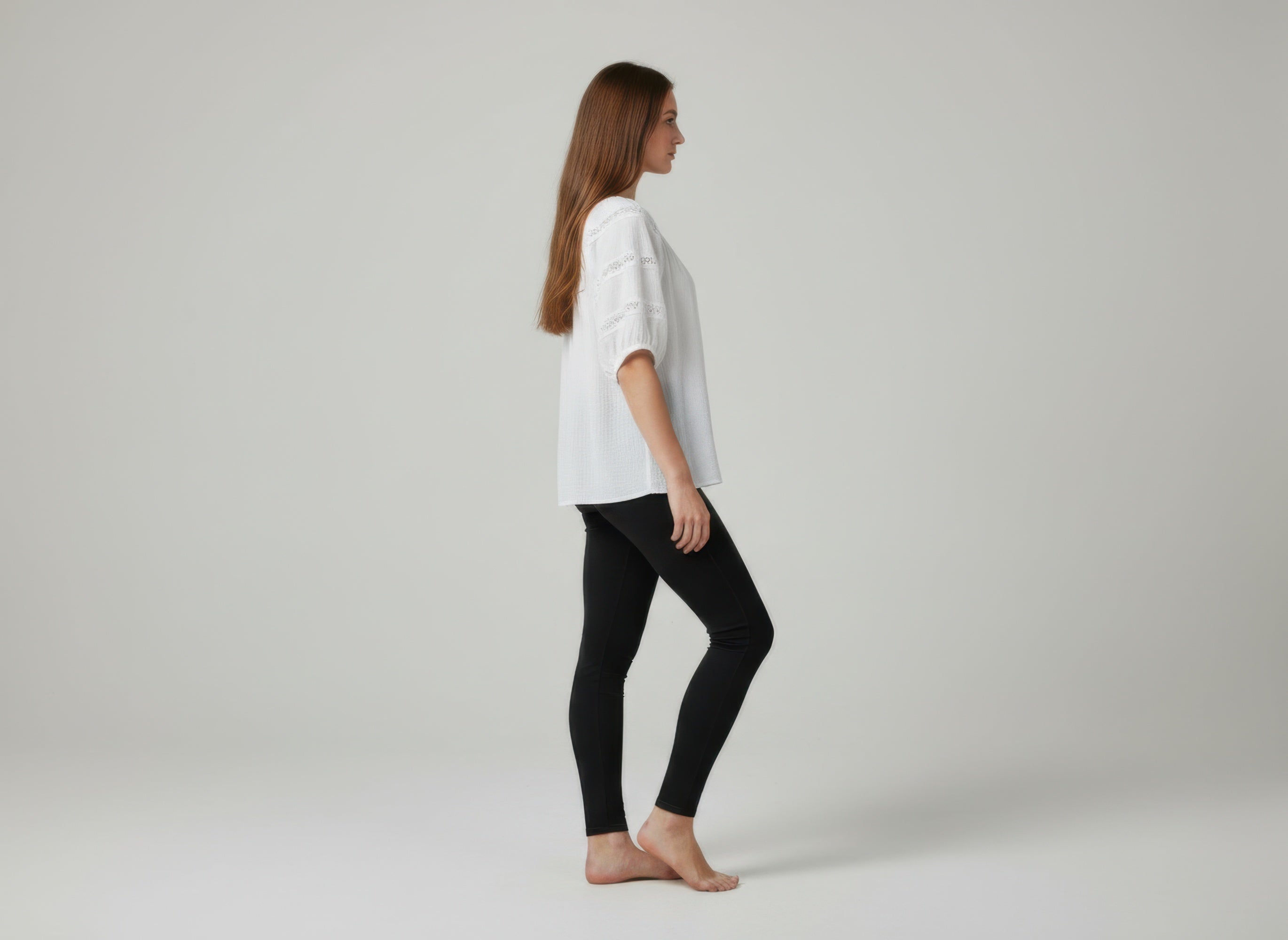 Unique Spectrum Solid Short Sleeve Blouse product image