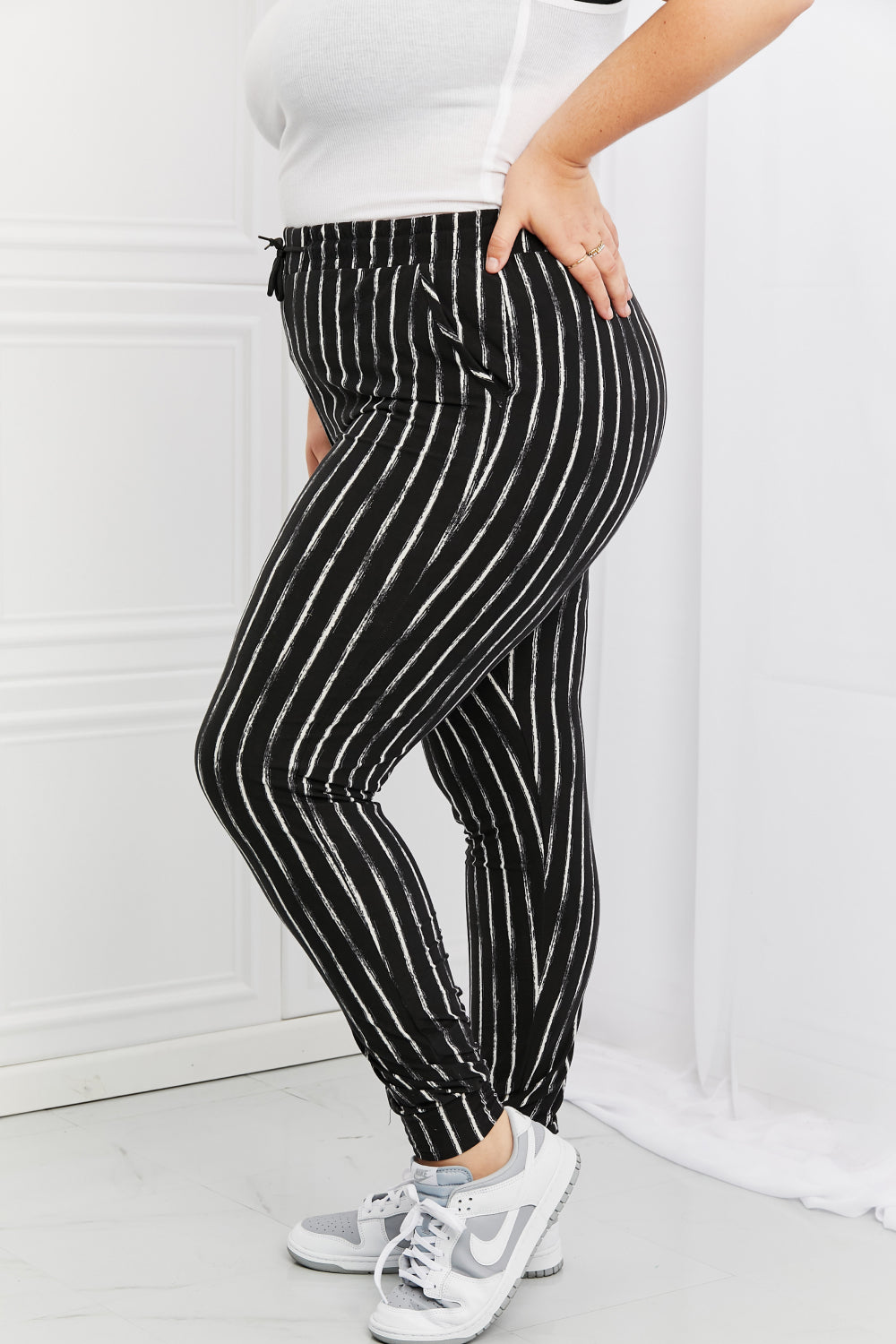 Leggings Depot Stay In Full Size Joggers Leggings Depot Stay In Full Size Joggers - TopFashionHQ