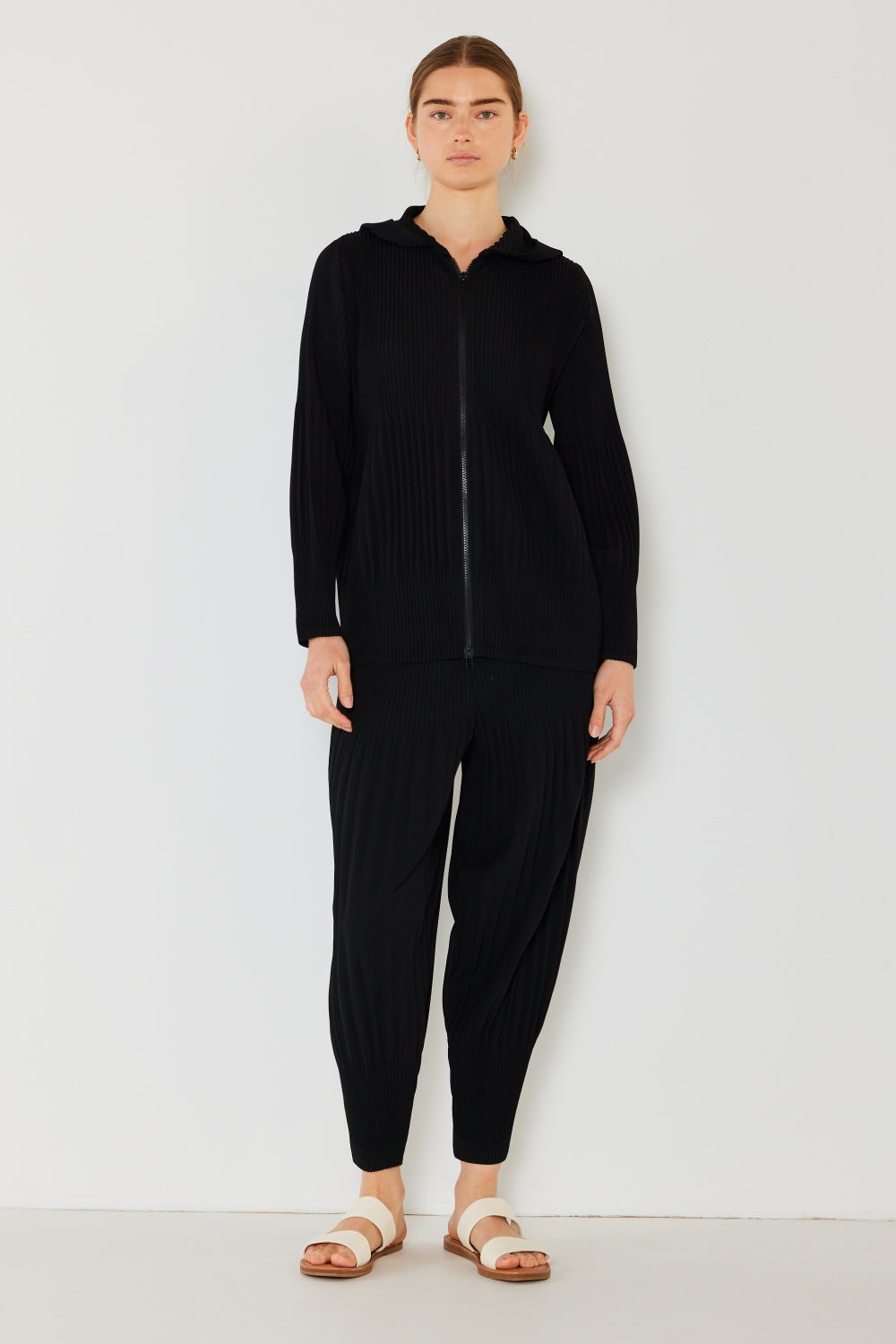 Marina West Swim Pleated Unisex Aladdin Plisse Pants Marina West Swim Pleated Unisex Aladdin Plisse Pants - TopFashionHQ