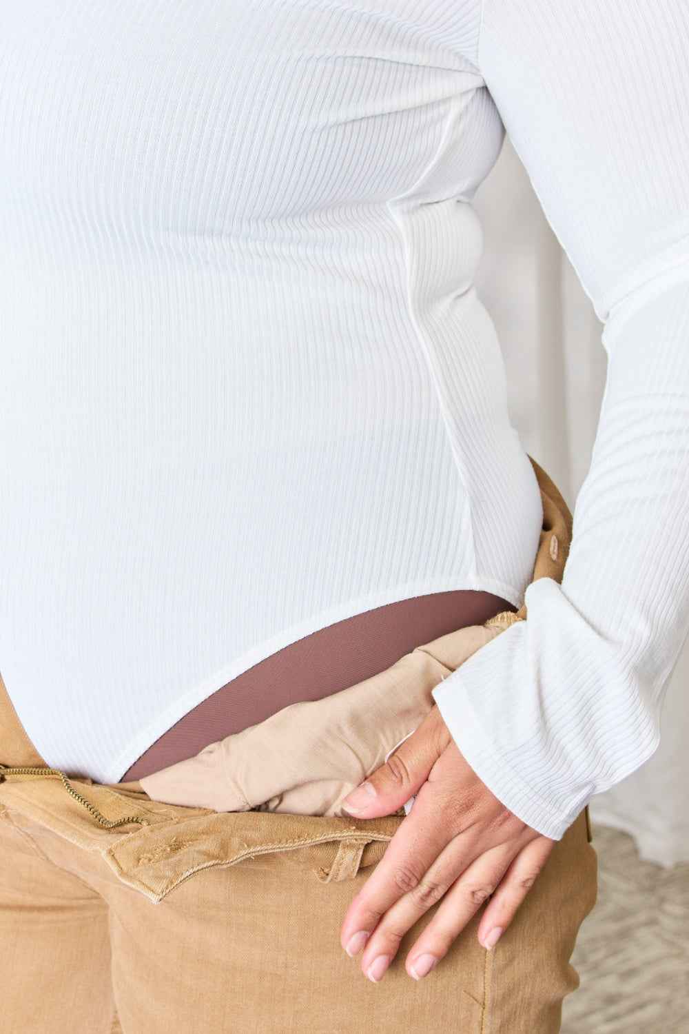 RISEN Full Size Fringe Hem Wide Leg Jeans RISEN Full Size Fringe Hem Wide Leg Jeans