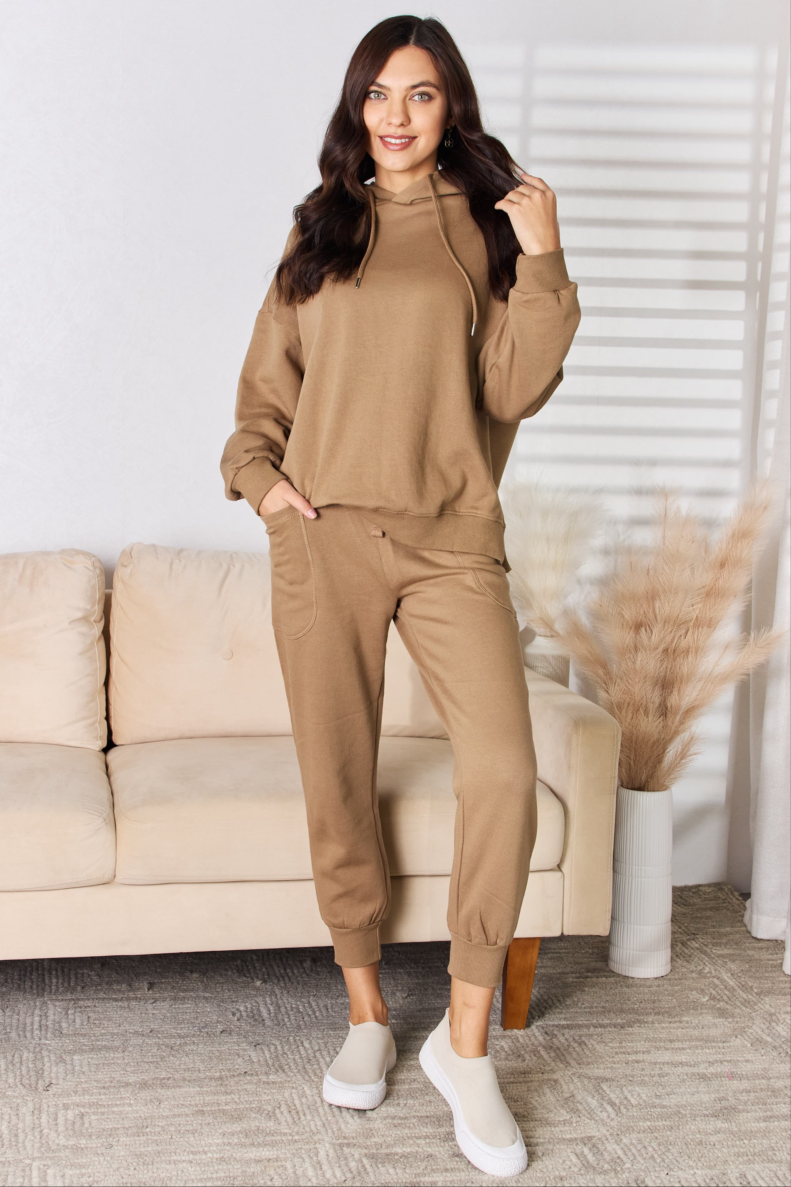 RISEN High Rise Relaxed Joggers RISEN High Rise Relaxed Joggers - TopFashionHQ