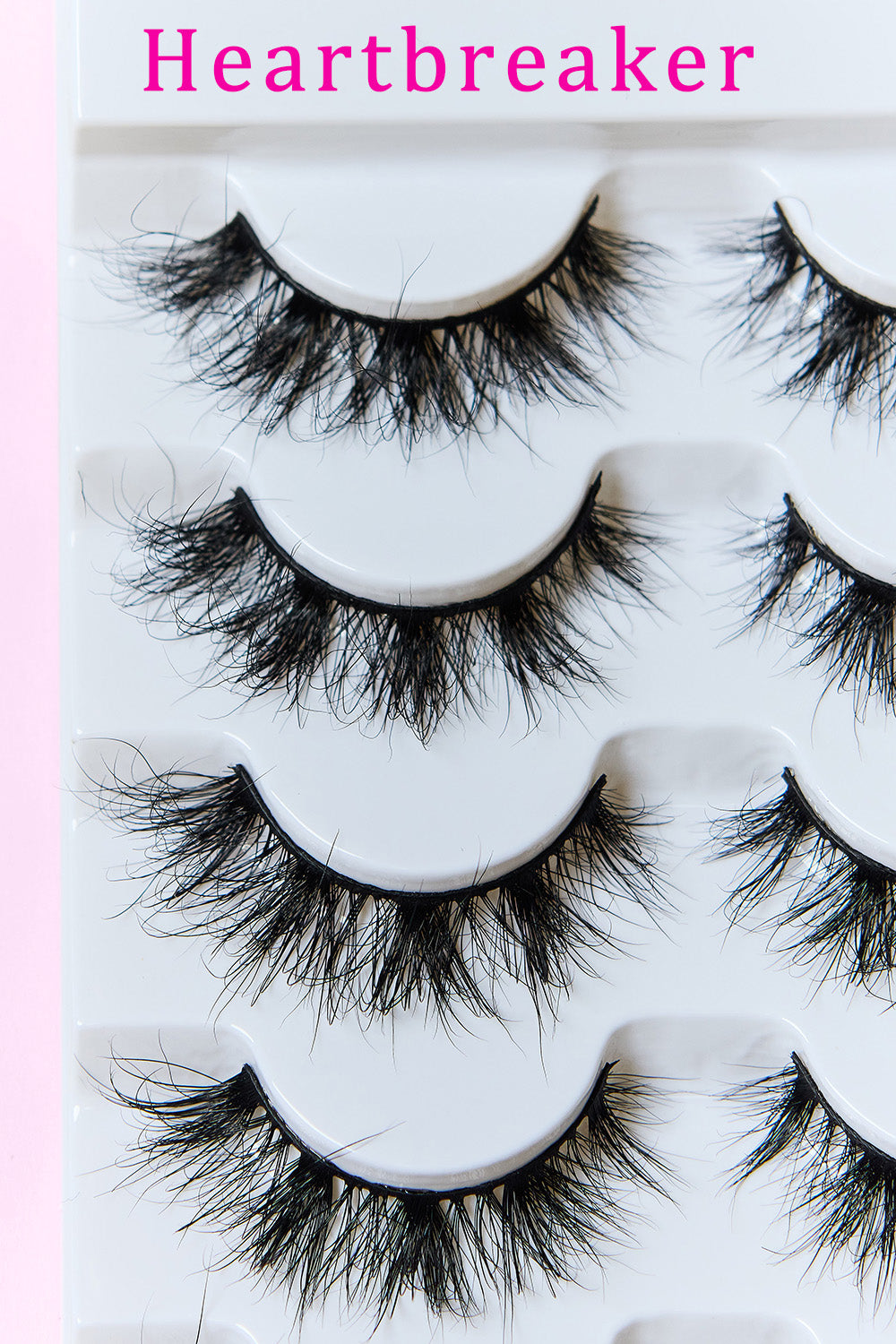 SO PINK BEAUTY Mink Eyelashes 5 Pairs SO PINK BEAUTY Mink Eyelashes 5 Pairs - TopFashionHQ