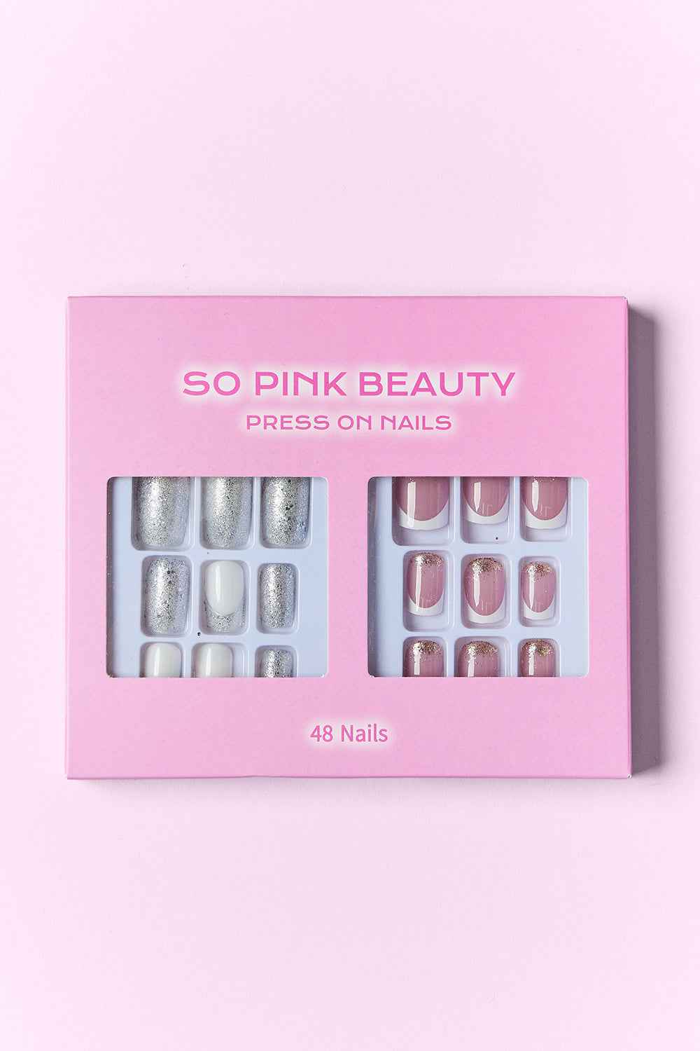 SO PINK BEAUTY Press On Nails 2 Packs SO PINK BEAUTY Press On Nails 2 Packs