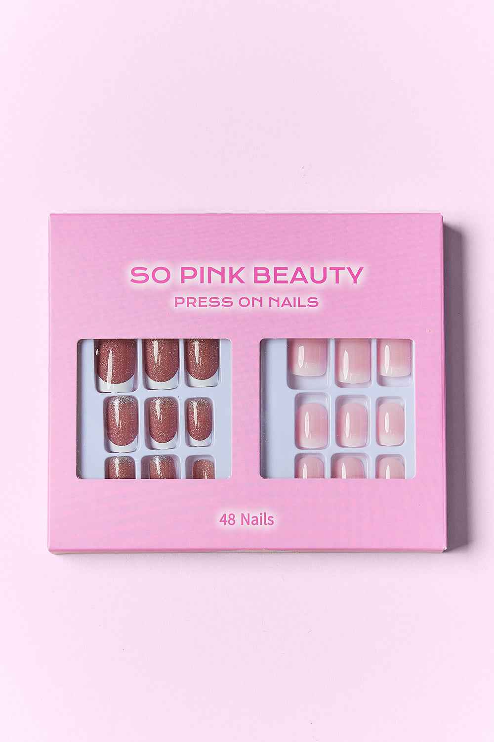 SO PINK BEAUTY Press On Nails 2 Packs SO PINK BEAUTY Press On Nails 2 Packs