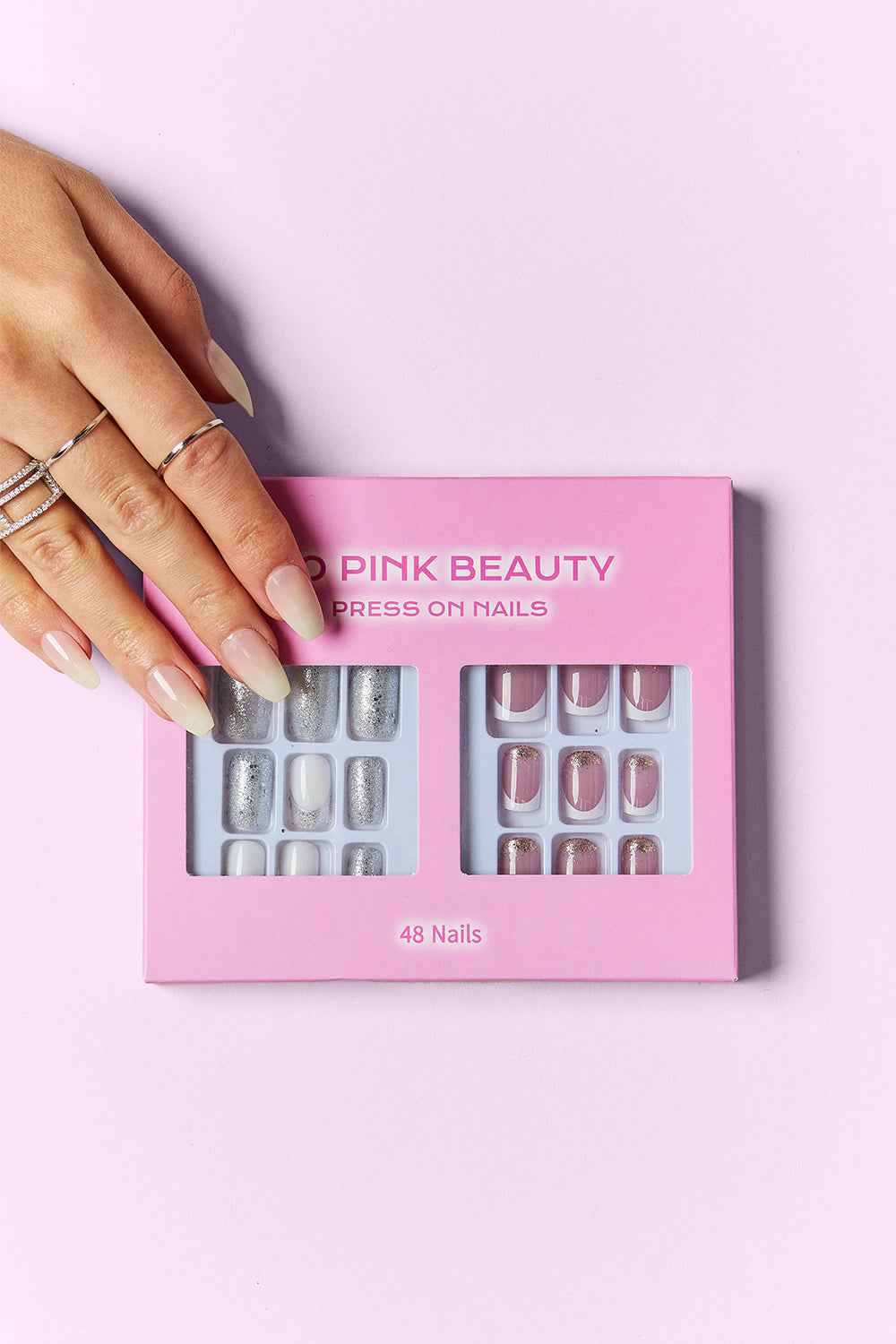 SO PINK BEAUTY Press On Nails 2 Packs SO PINK BEAUTY Press On Nails 2 Packs