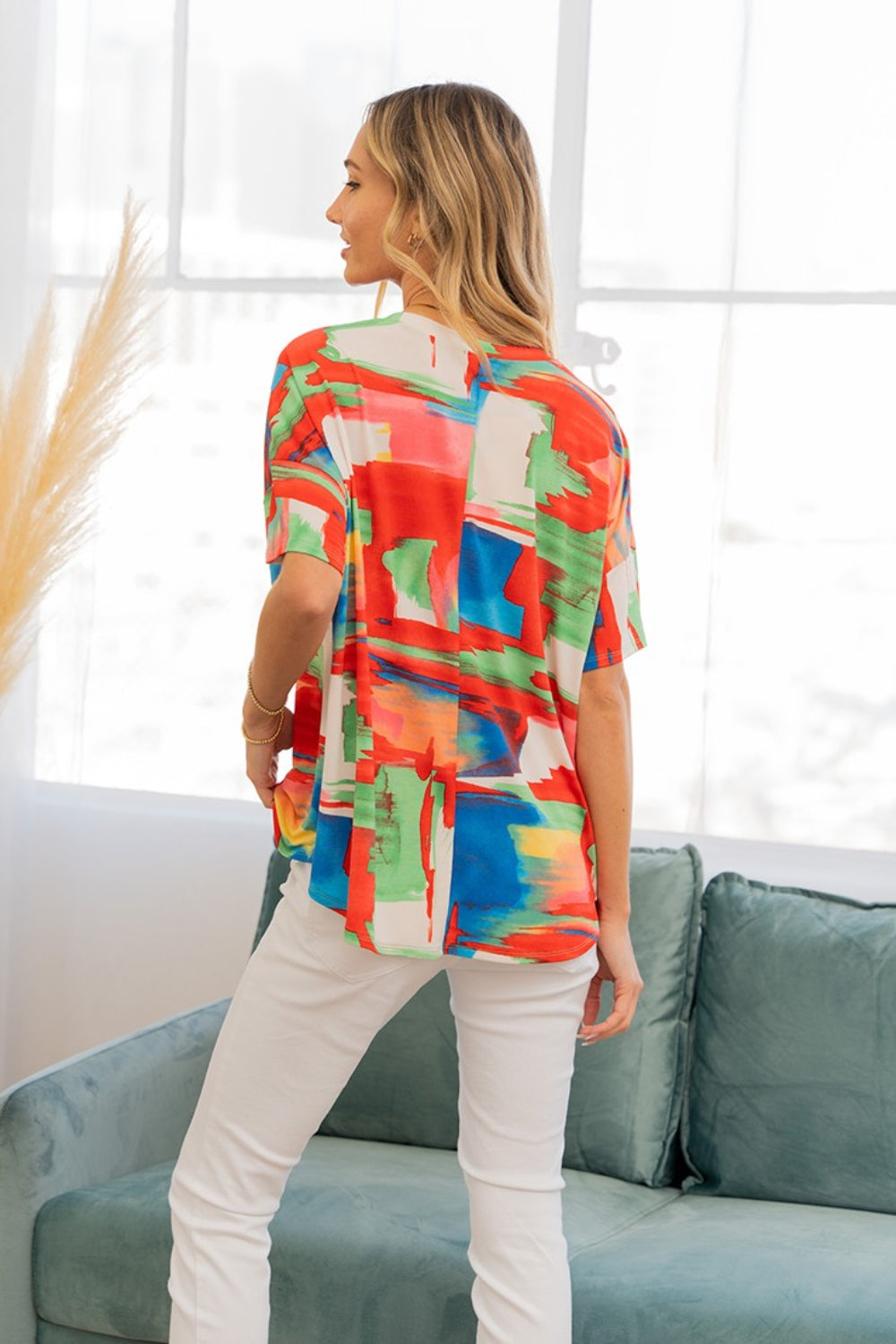 Sew In Love Full Size Round Neck Short Sleeve T-Shirt Sew In Love Full Size Round Neck Short Sleeve T-Shirt - TopFashionHQ