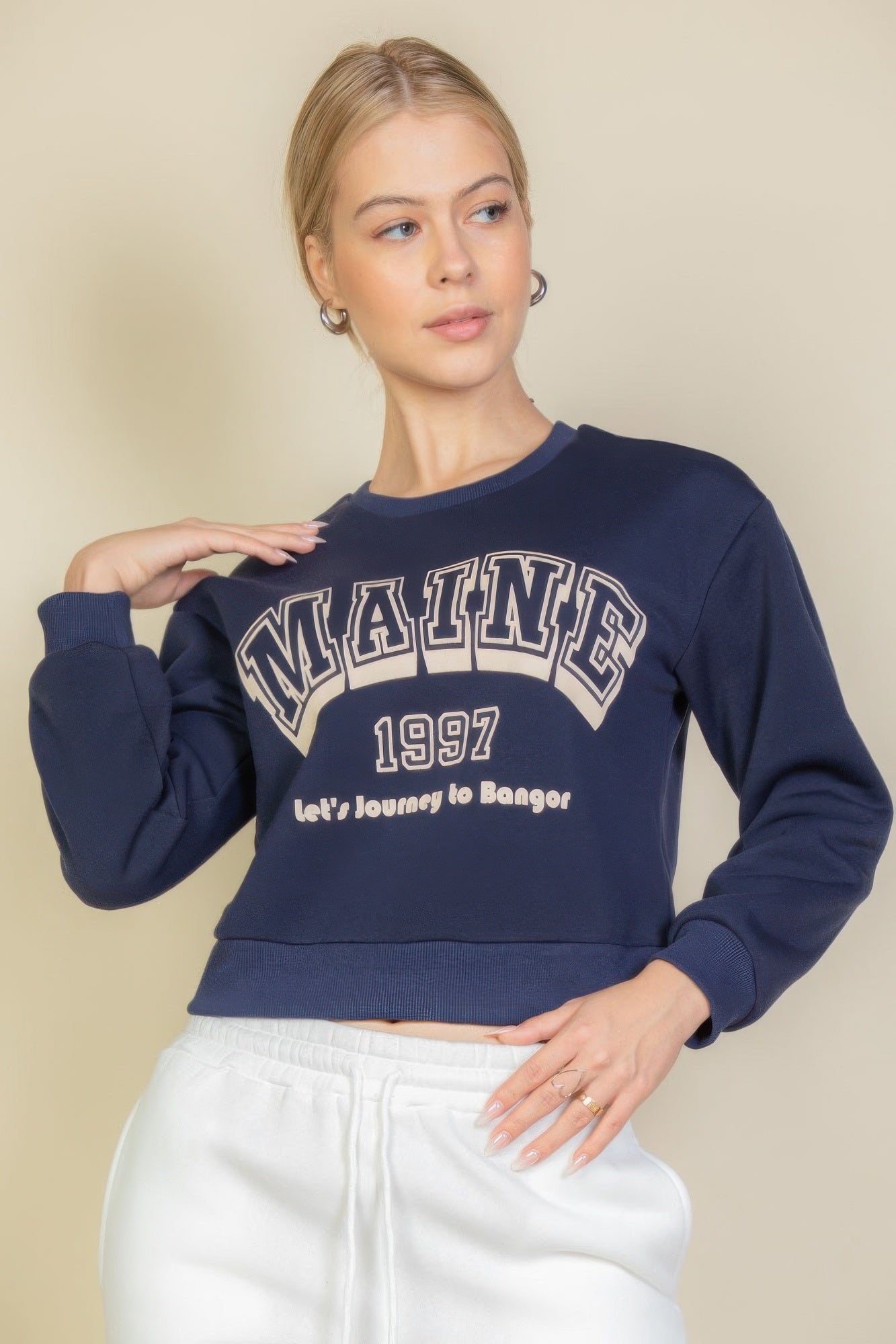 Graphic Drop Shoulder Sweatshirt product image