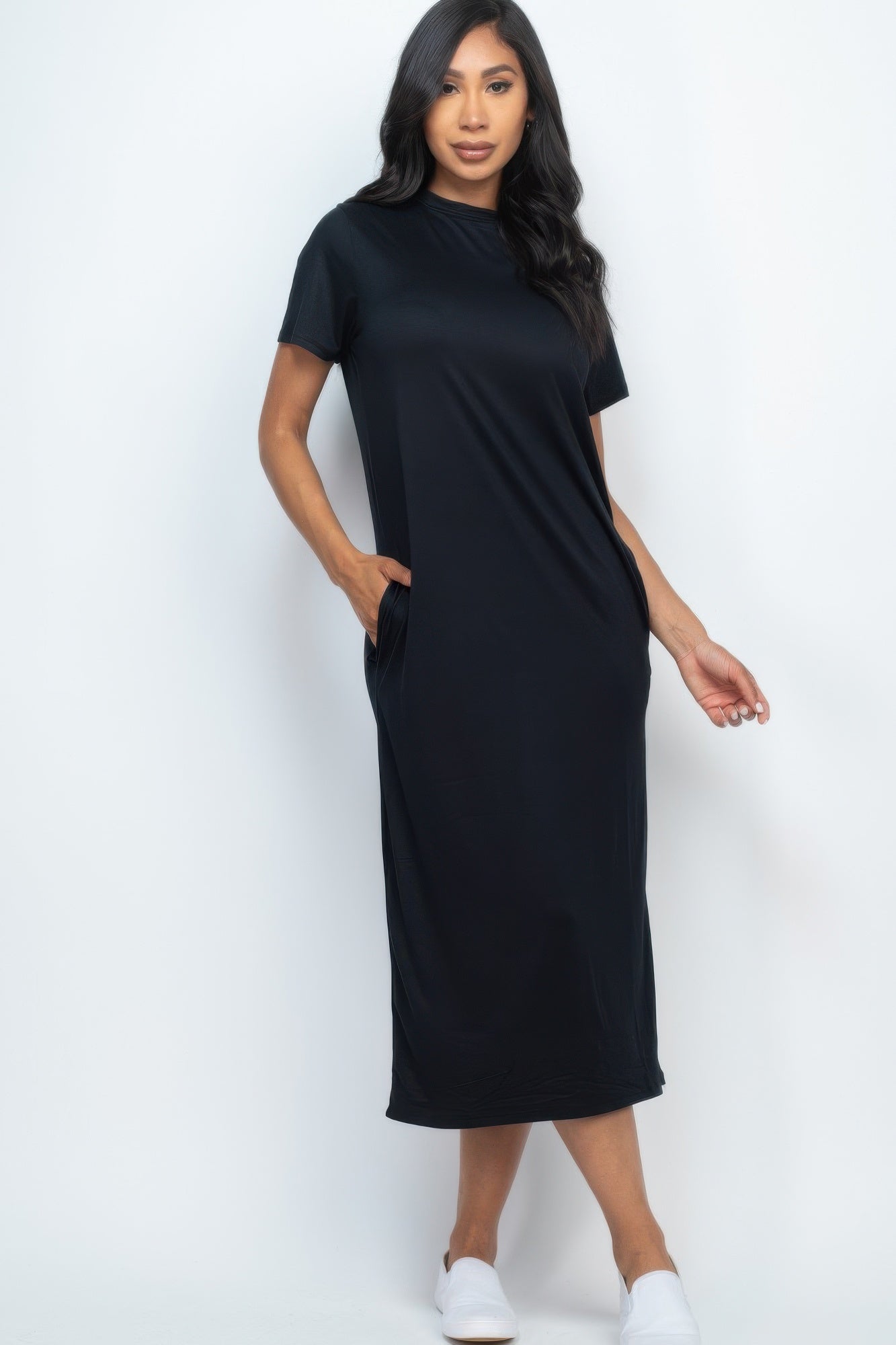 Side Pocket Tee Dress product image