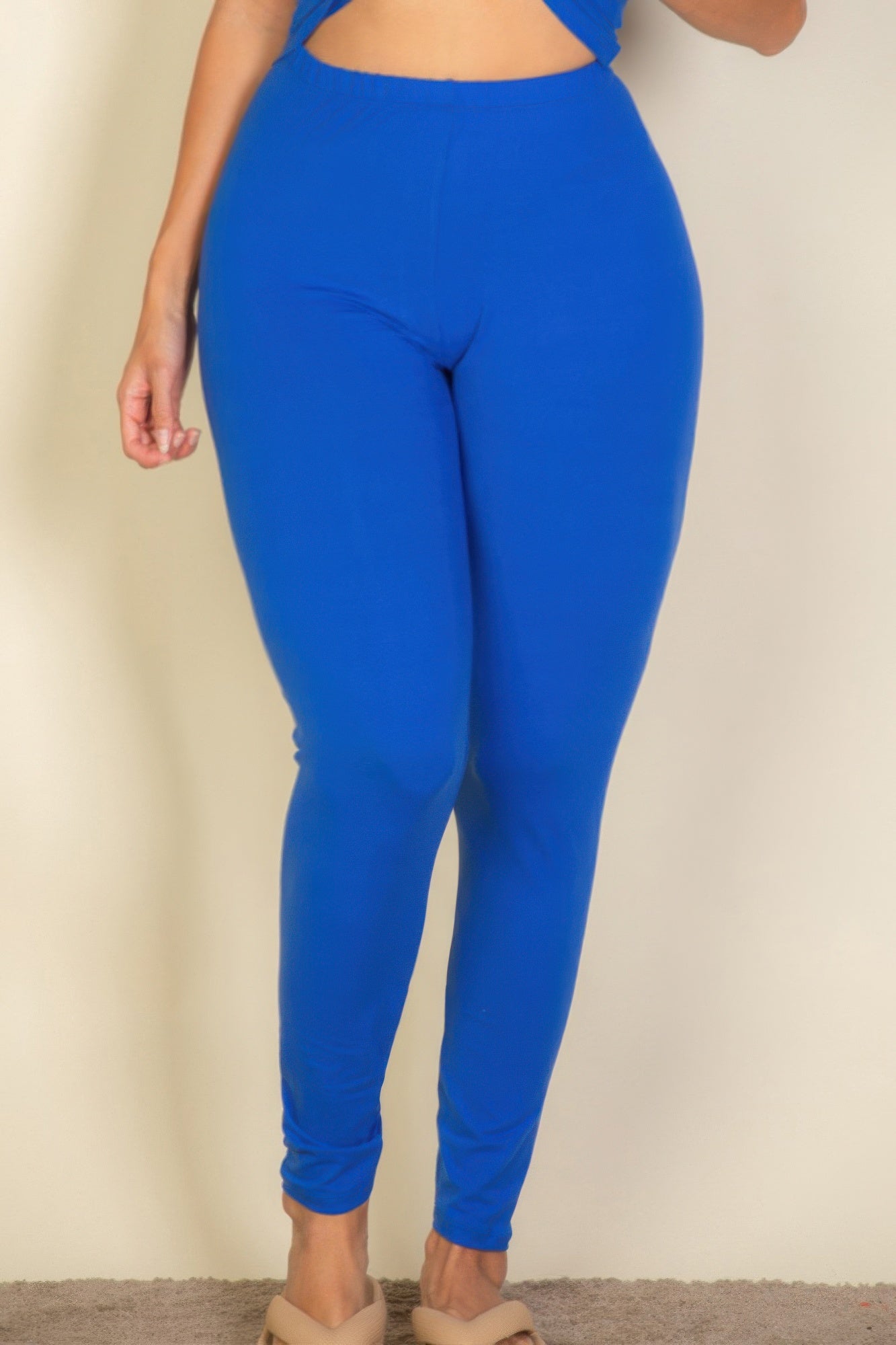 Plus Basic Solid Leggings product image