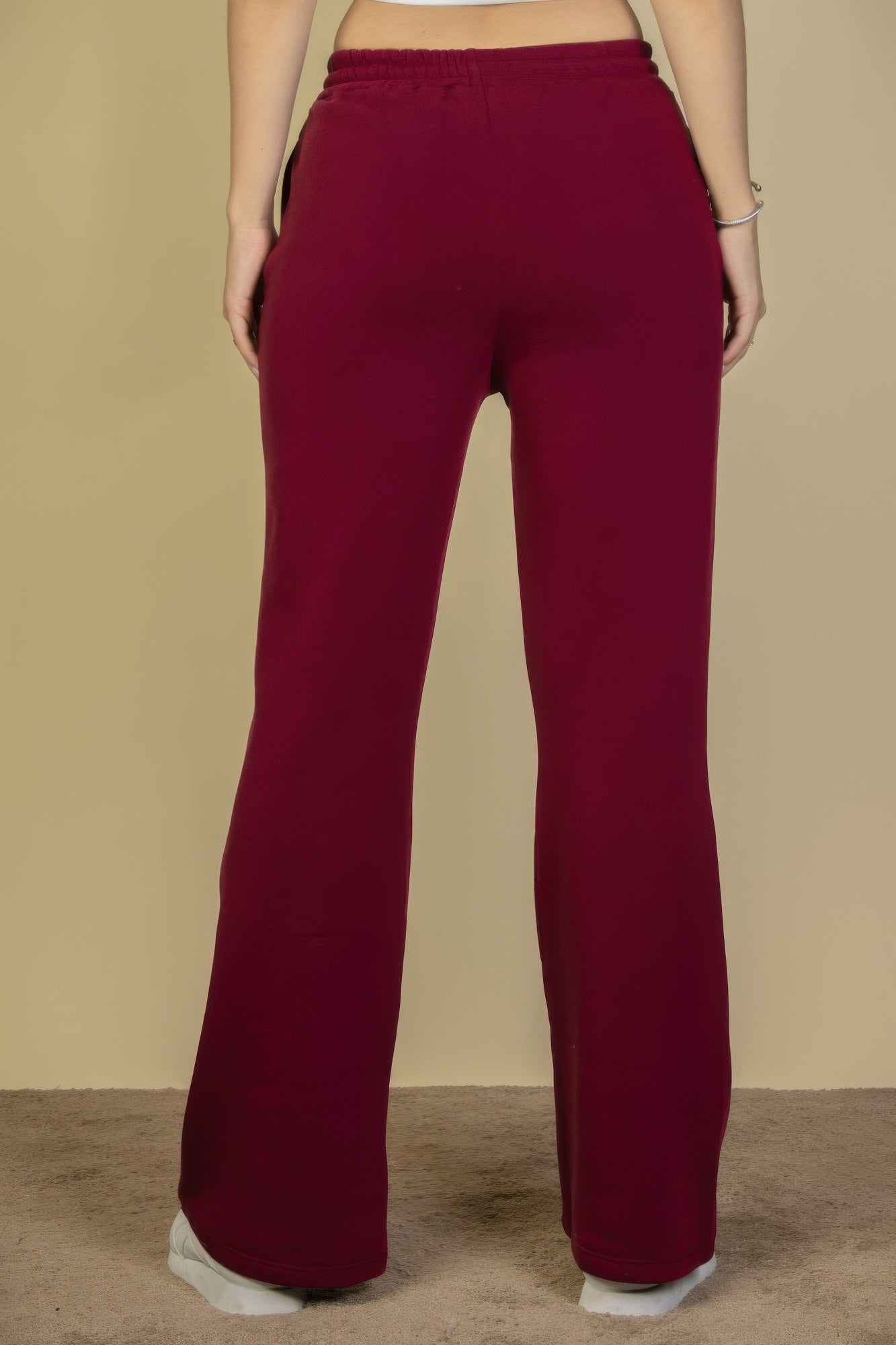 Drawstring Waist Slant Pocket Sweatpants product image